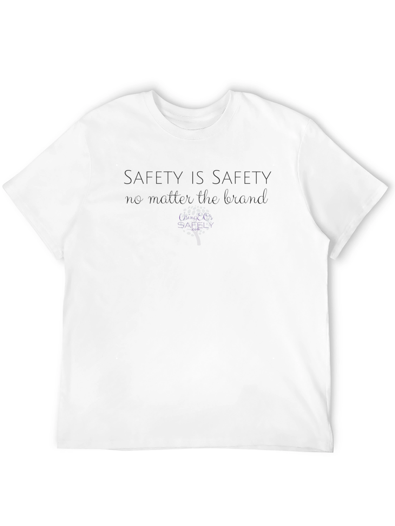 Safety First Black T-Shirt