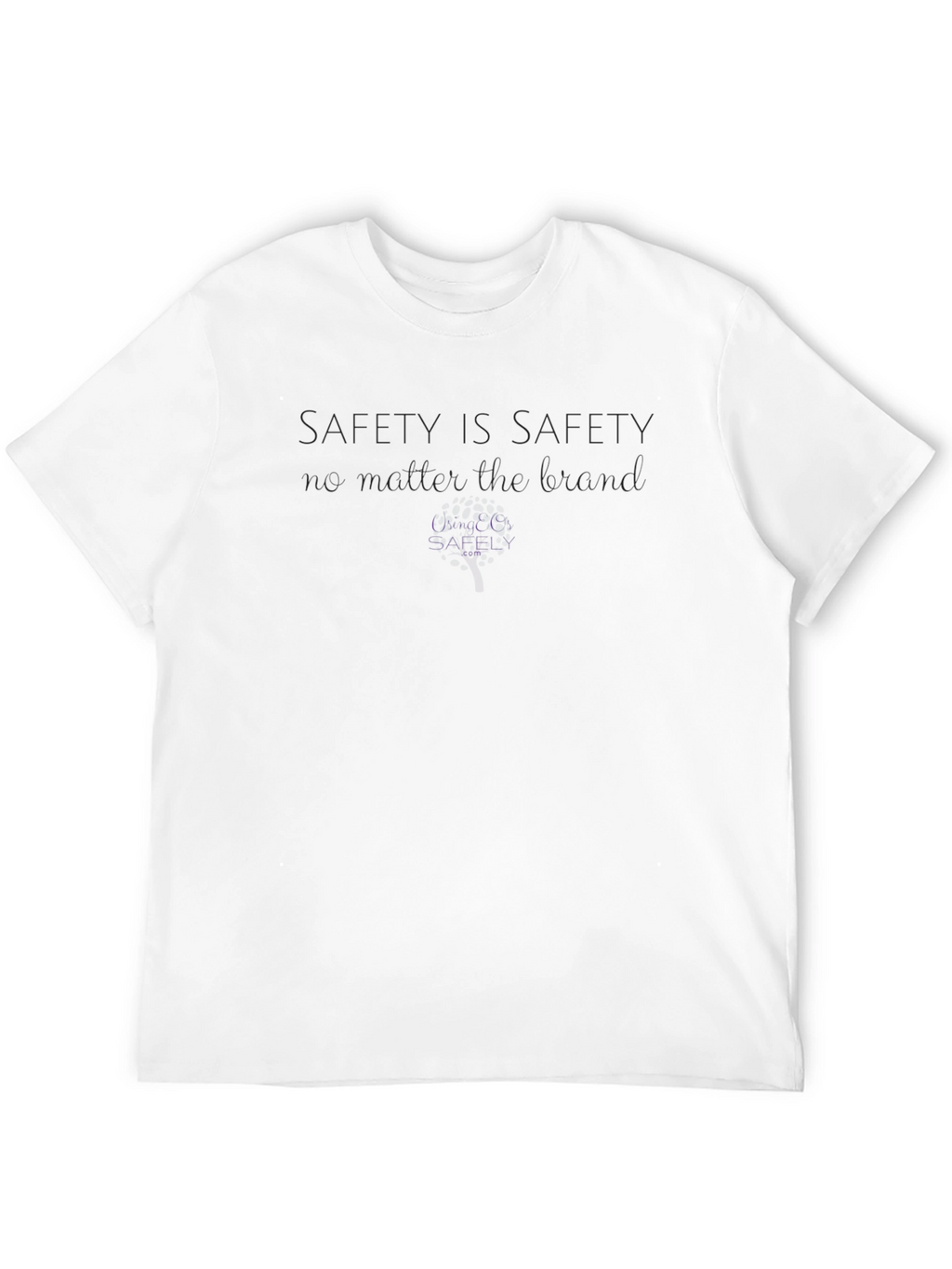 Safety First Black T-Shirt