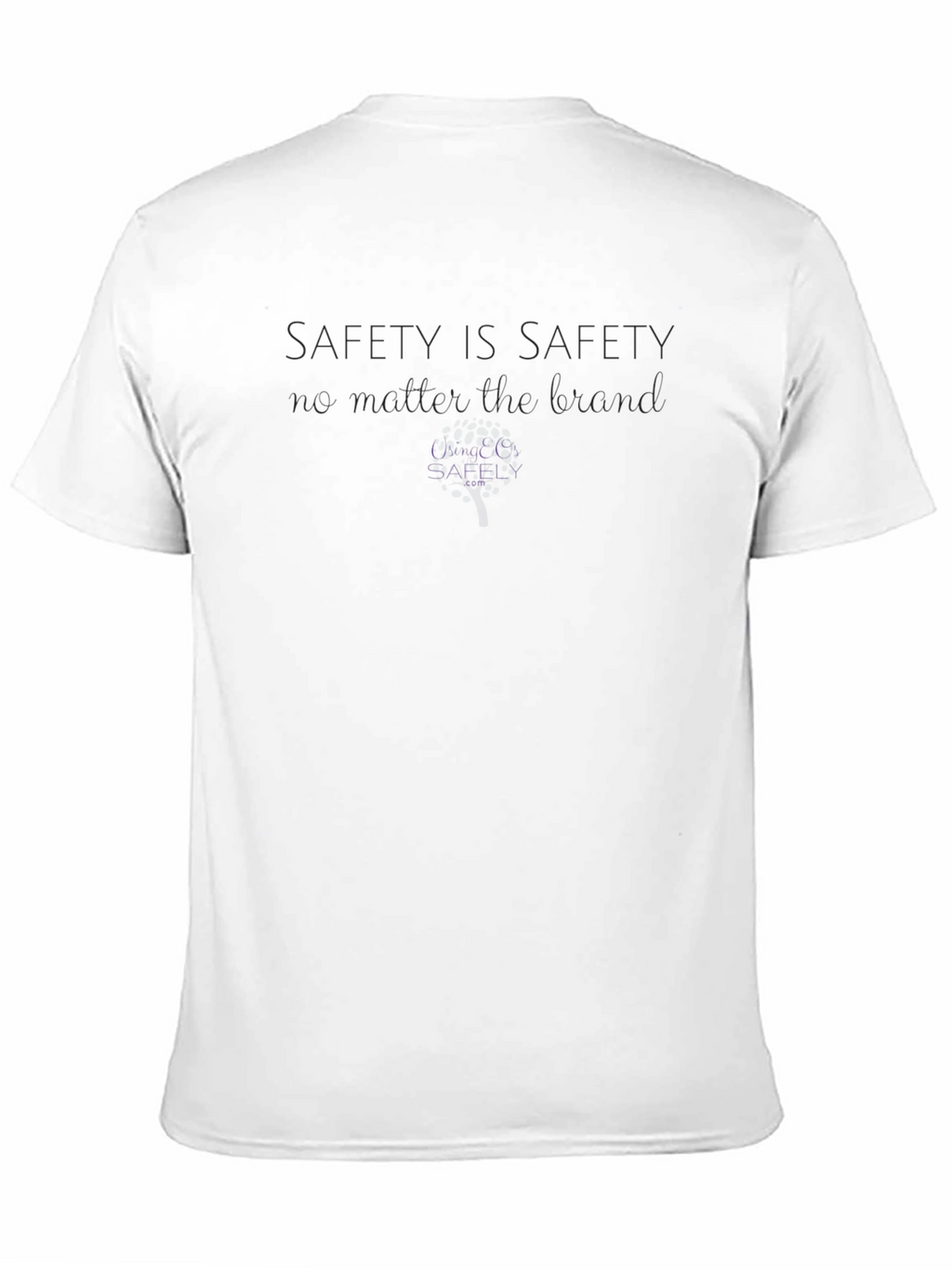Safety First Black T-Shirt