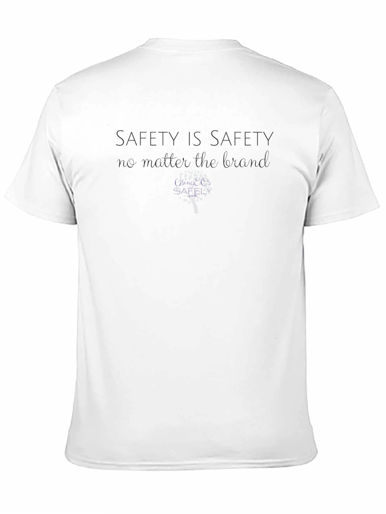 Safety First Black T-Shirt