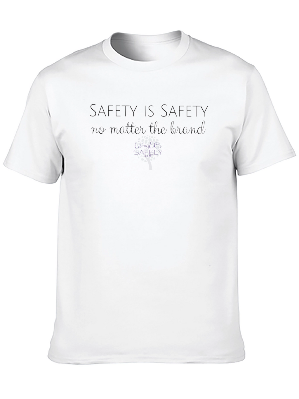 Safety First Black T-Shirt