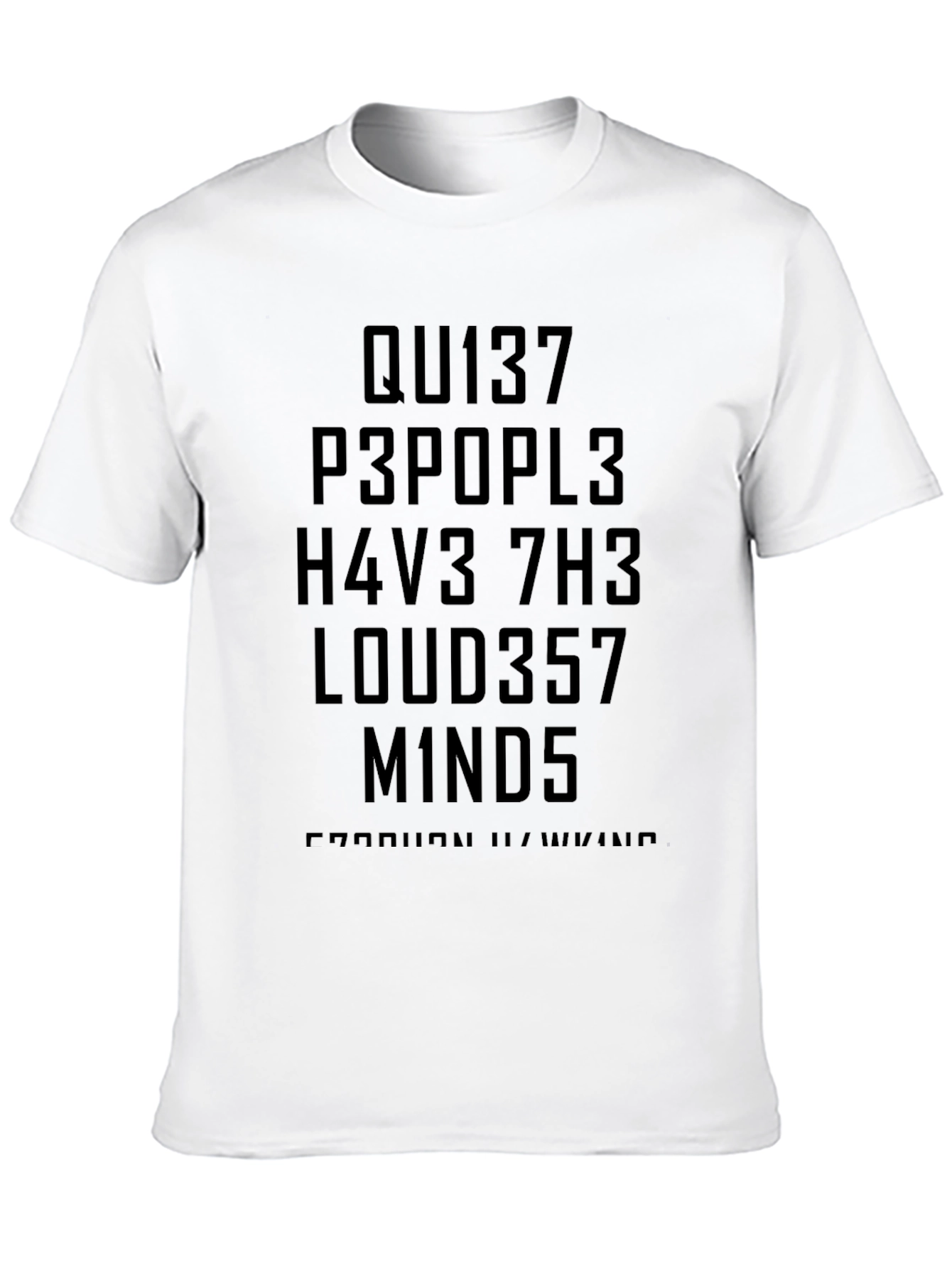 Quiet People Loud Minds Graphic Tee