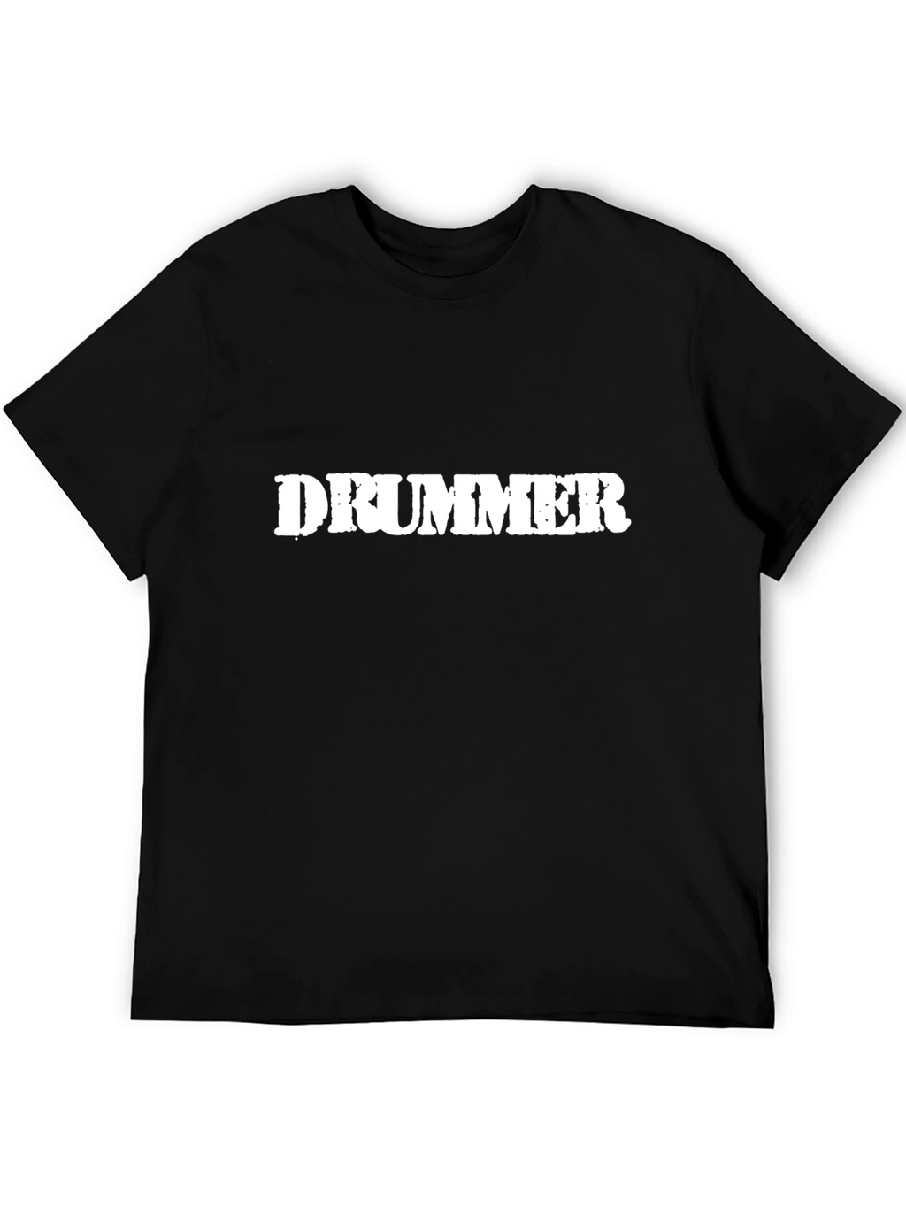 Drummer T-Shirt - Black Casual Tee