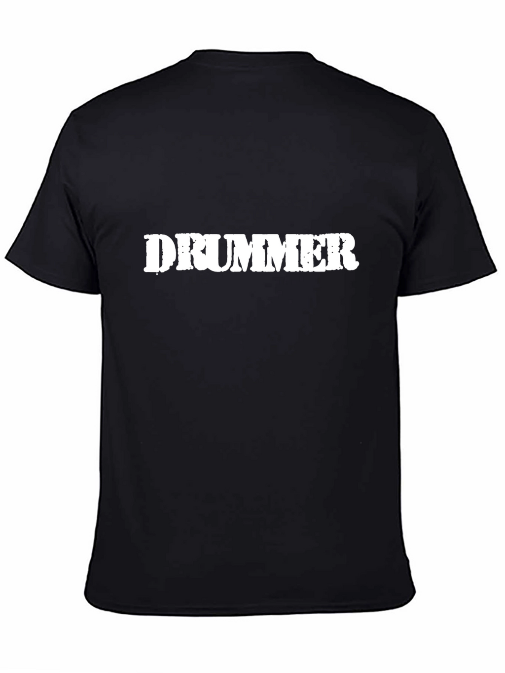 Drummer T-Shirt - Black Casual Tee