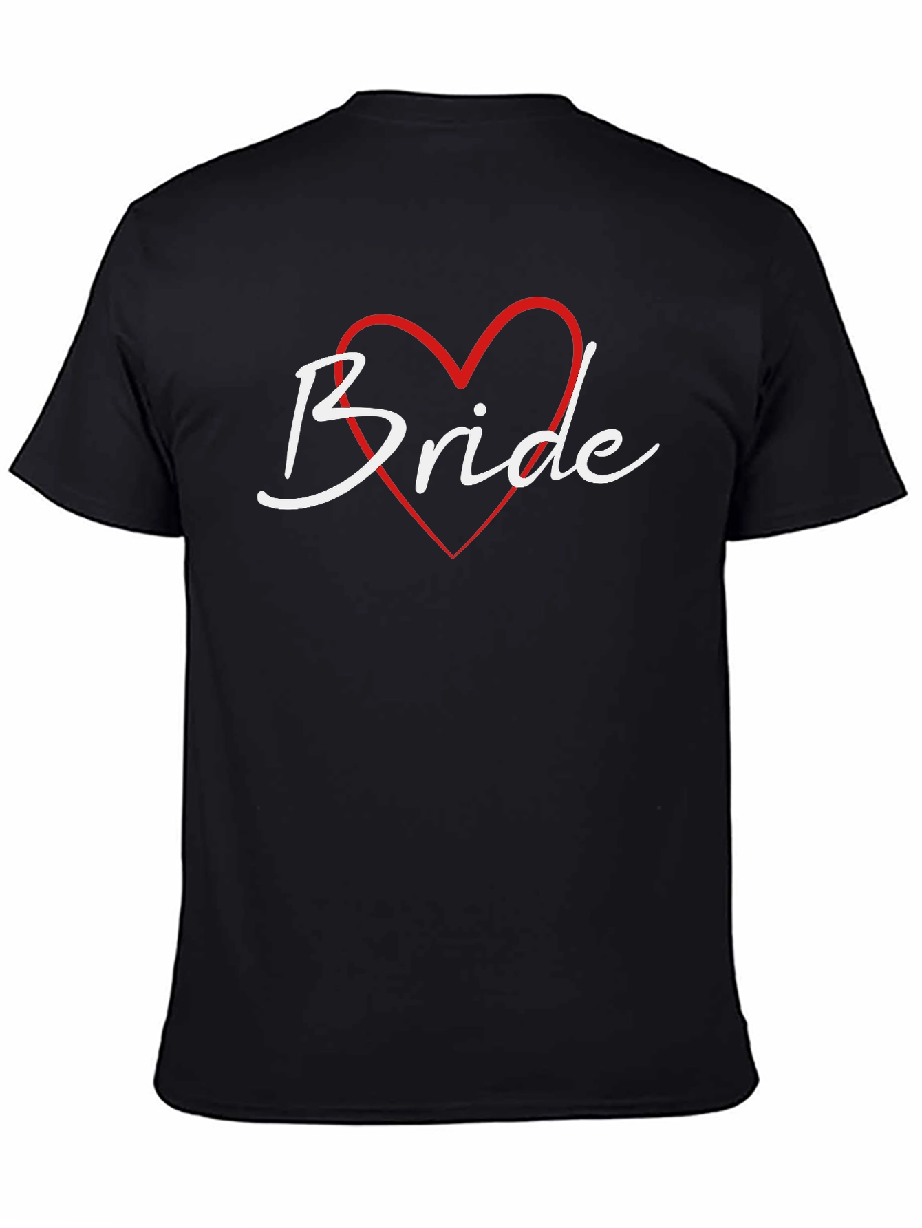 Bride Heart Graphic T-Shirt - Wedding Theme