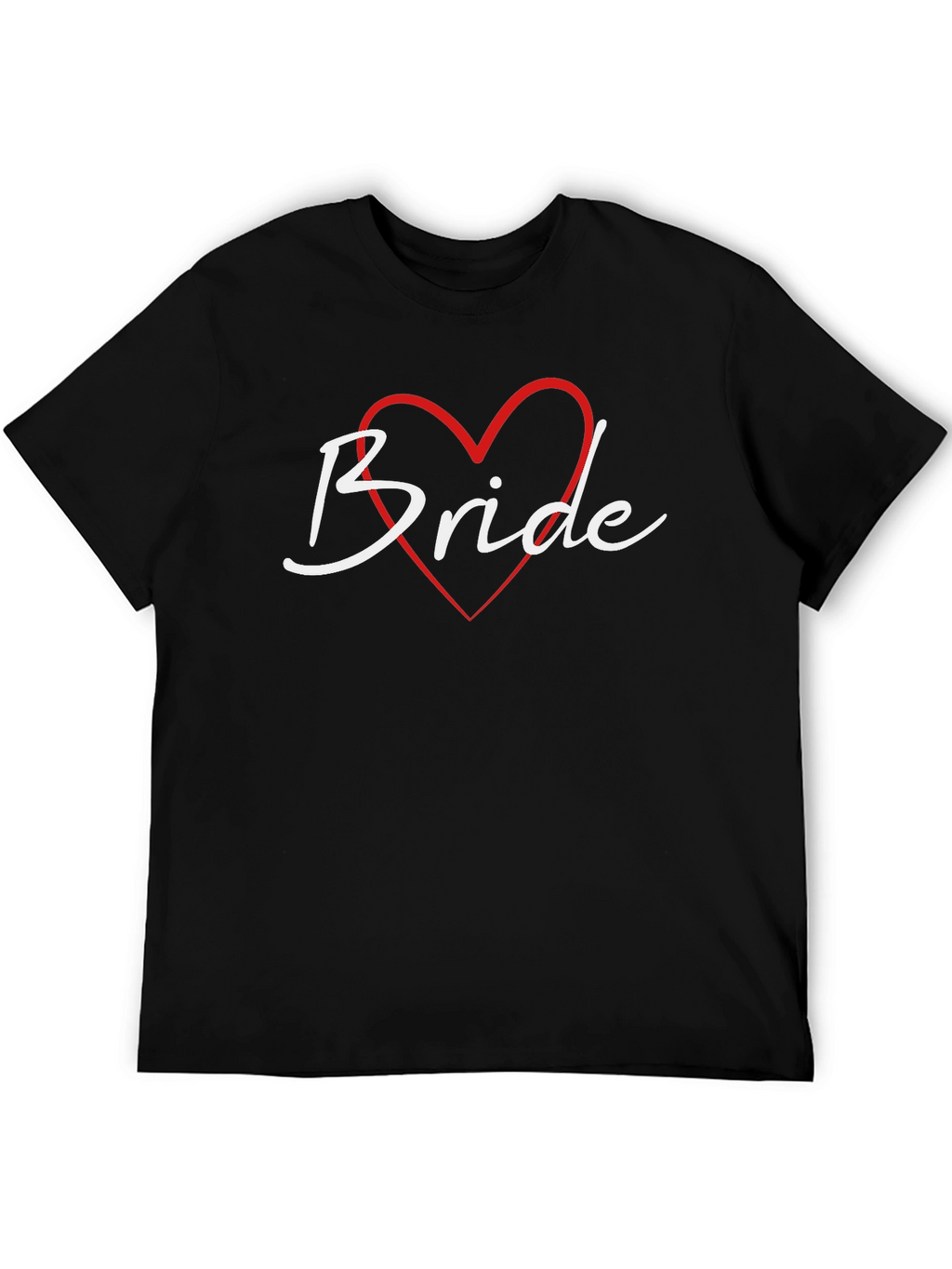 Bride Heart Graphic T-Shirt - Wedding Theme