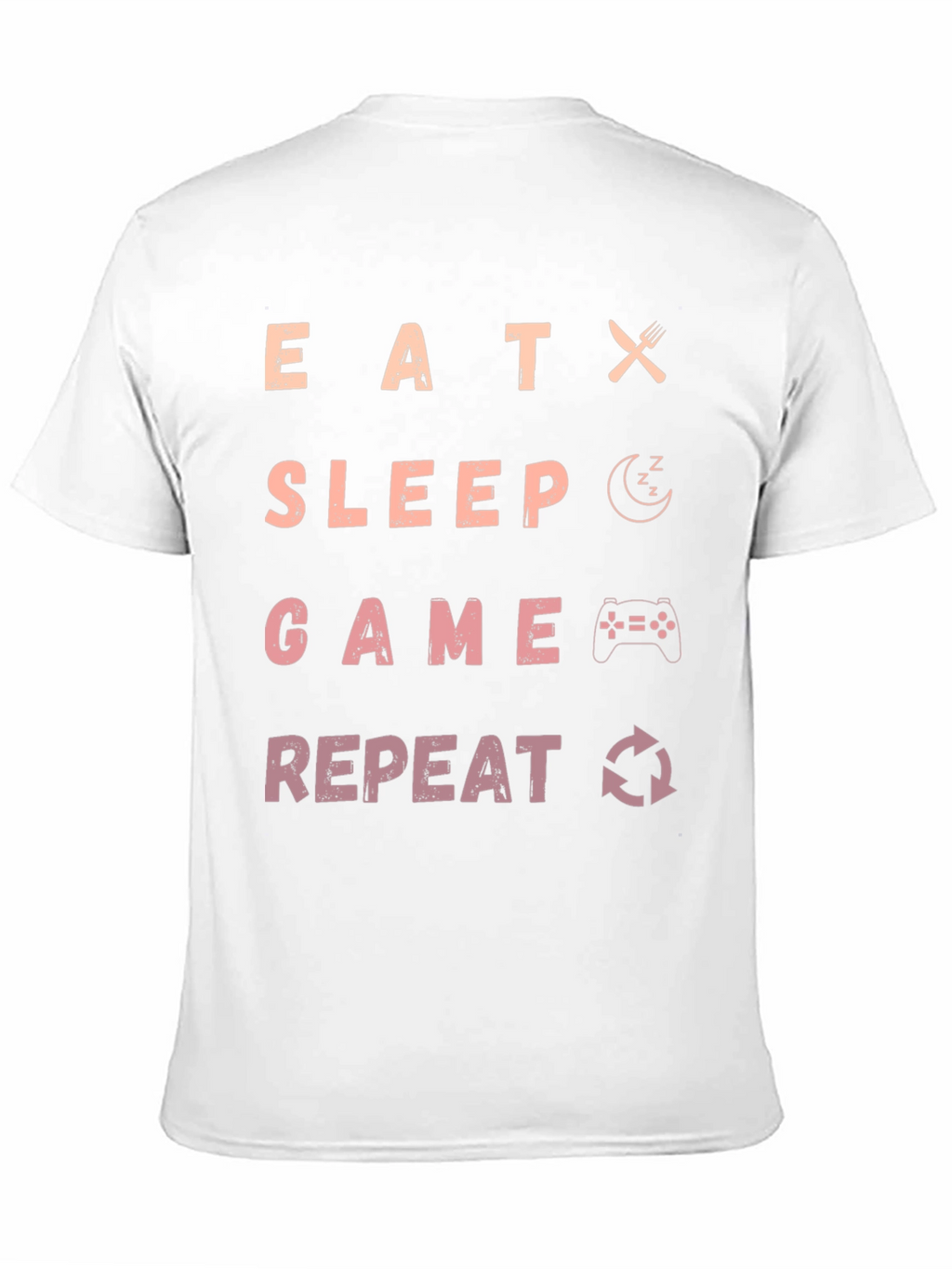 Eat Sleep Game Repeat T-Shirt