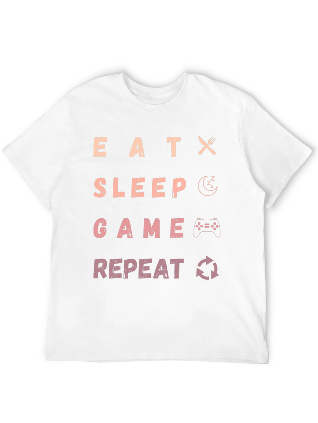 Eat Sleep Game Repeat T-Shirt
