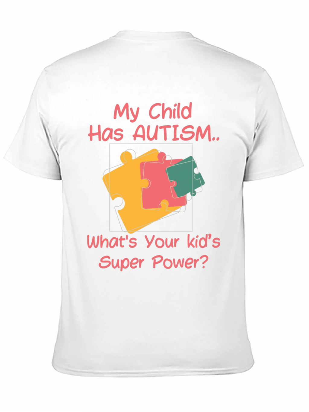 Autism Awareness Puzzle Piece Graphic Tee