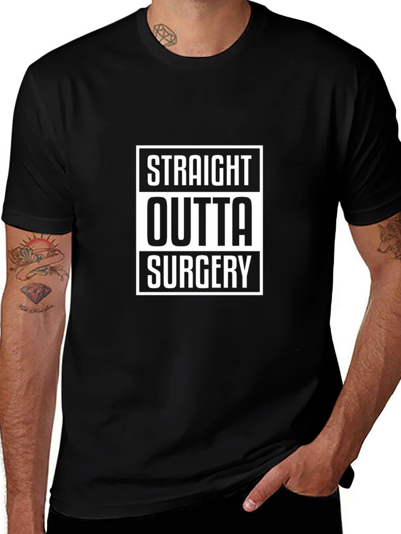 Straight Outta Surgery Graphic Tee