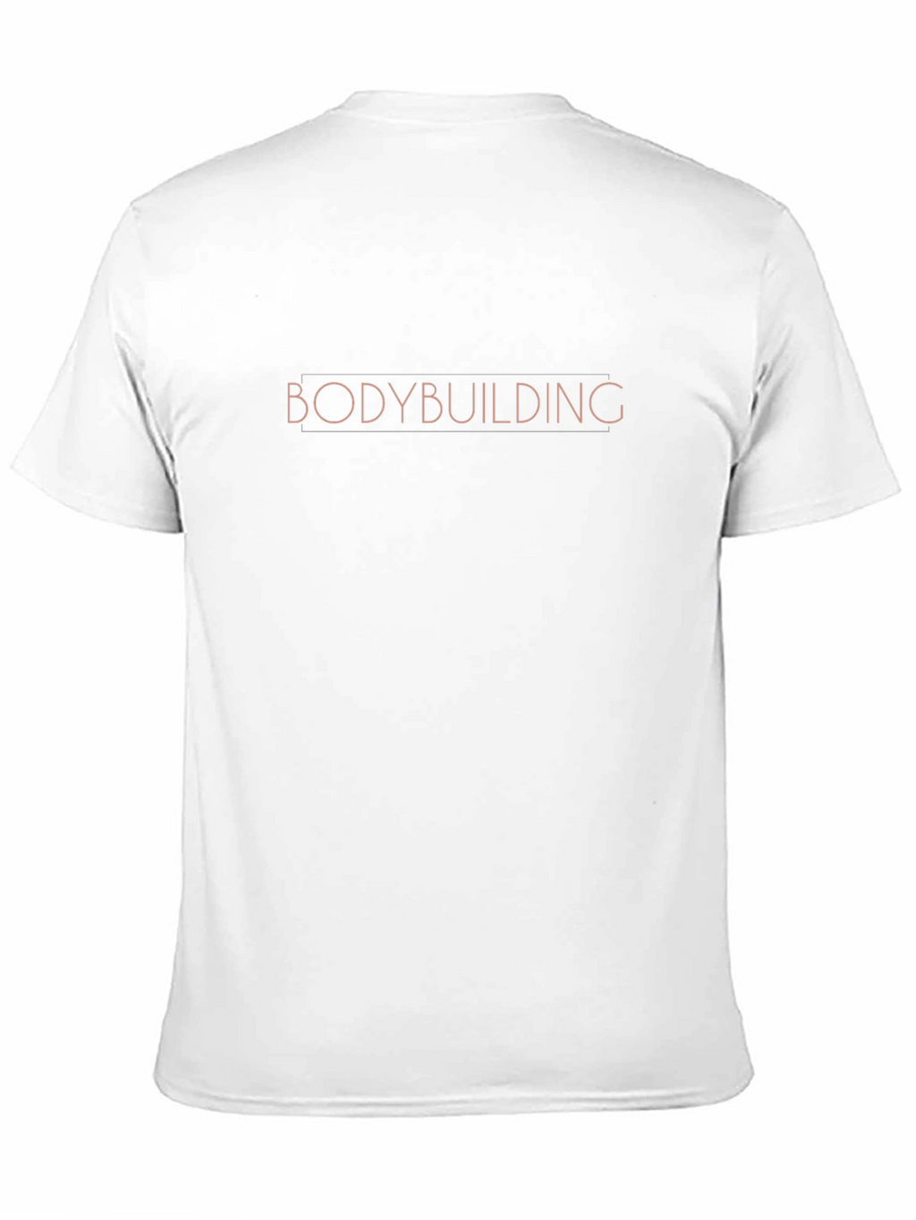Bodybuilding Graphic Tee - Black Cotton T-Shirt