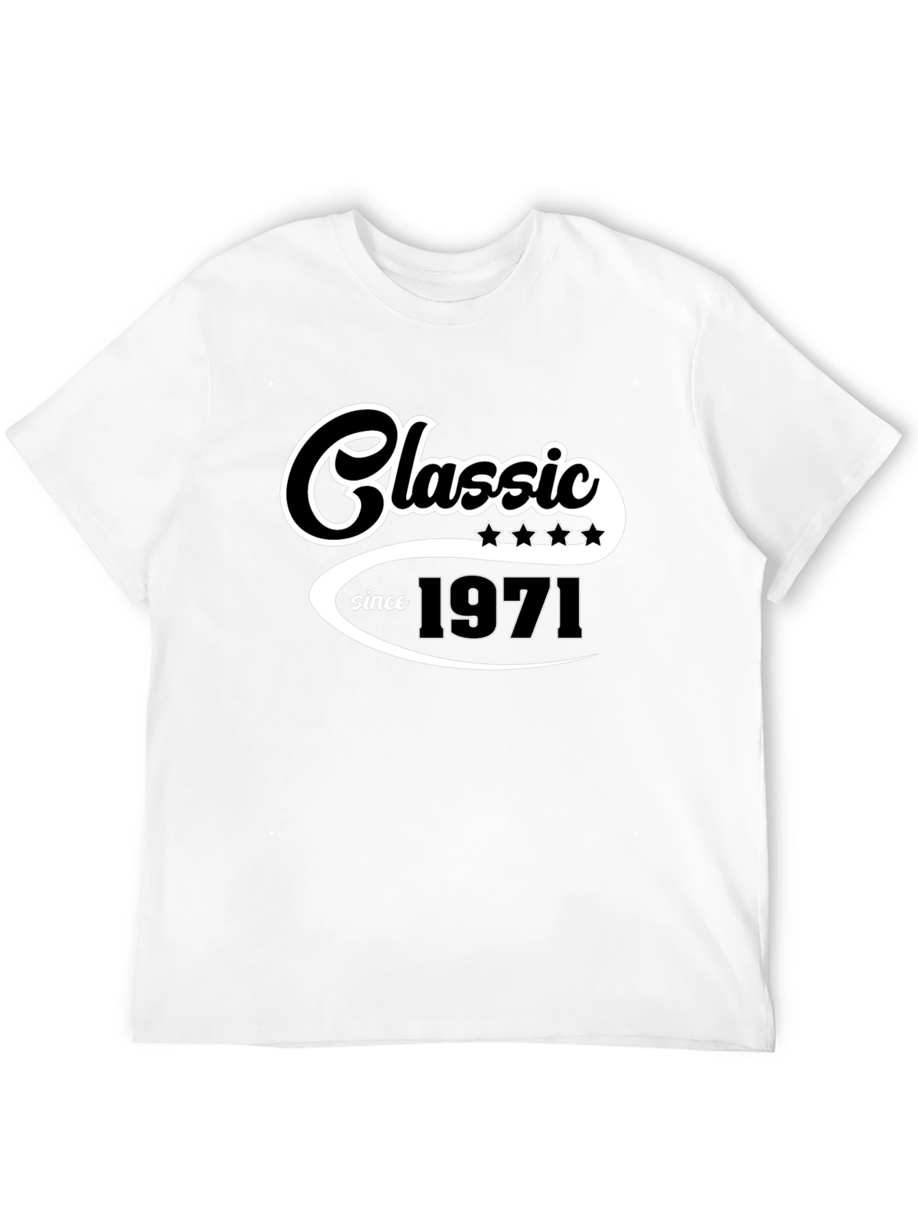 Classic Since 1971 Black T-Shirt