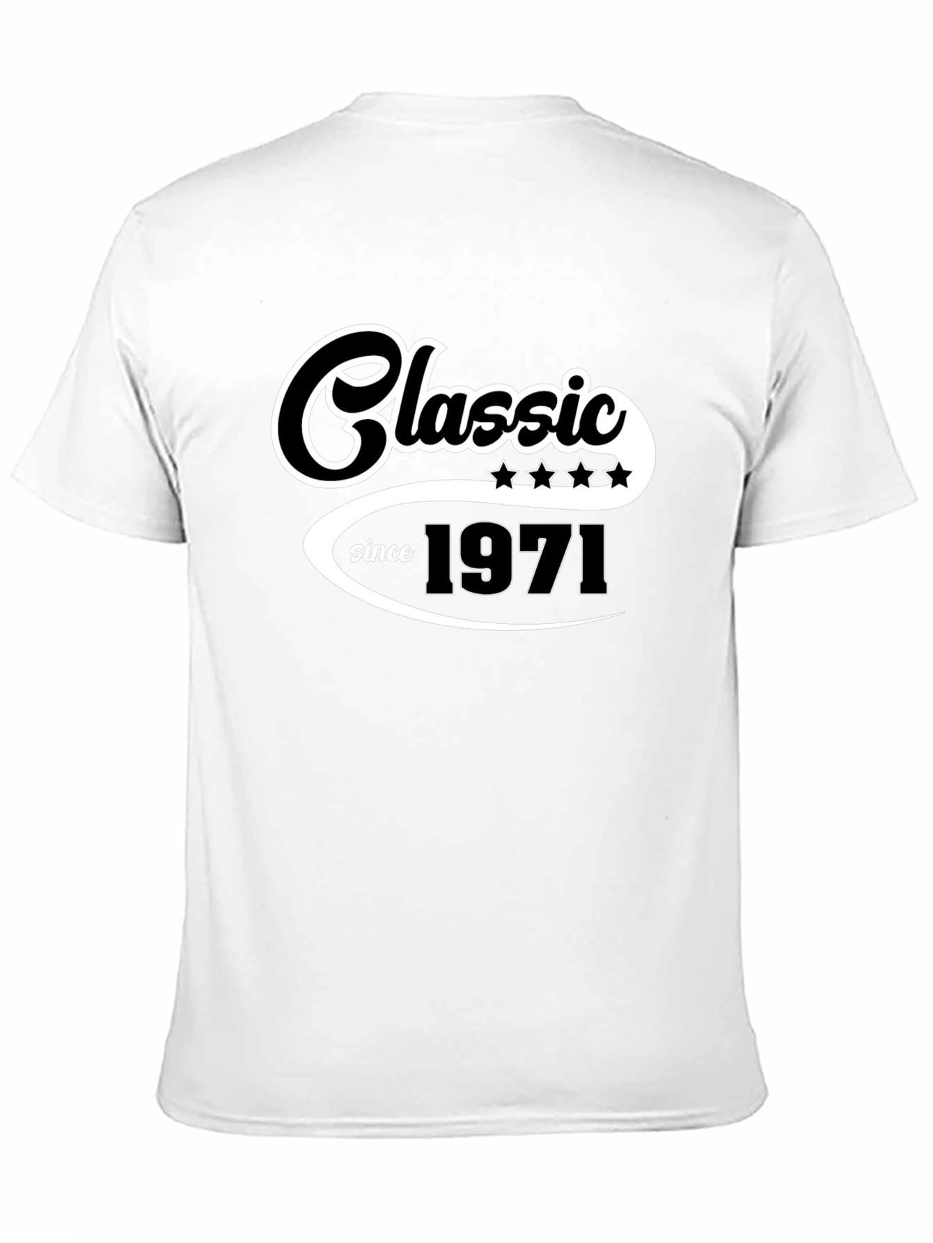Classic Since 1971 Black T-Shirt