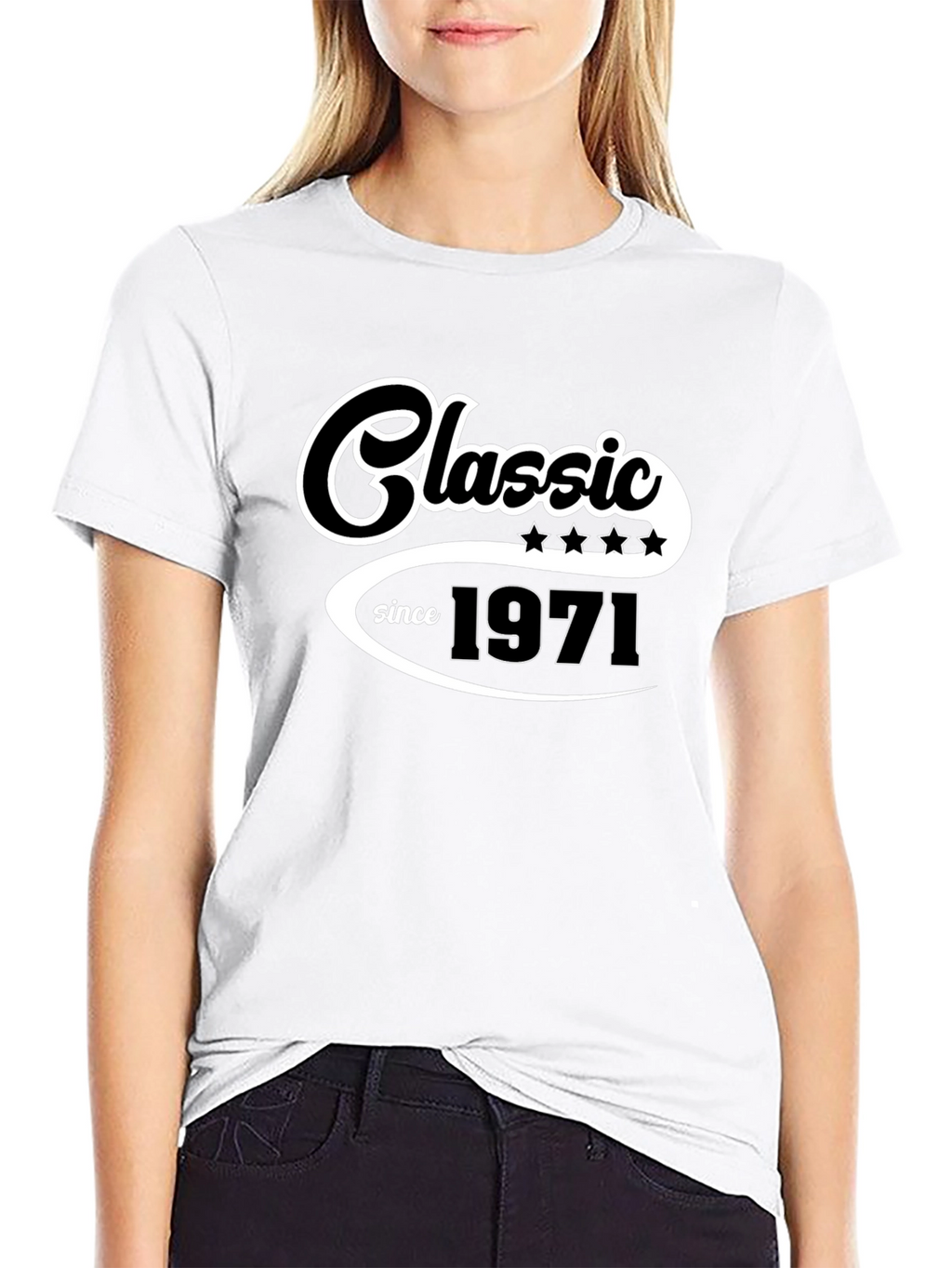 Classic Since 1971 Black T-Shirt