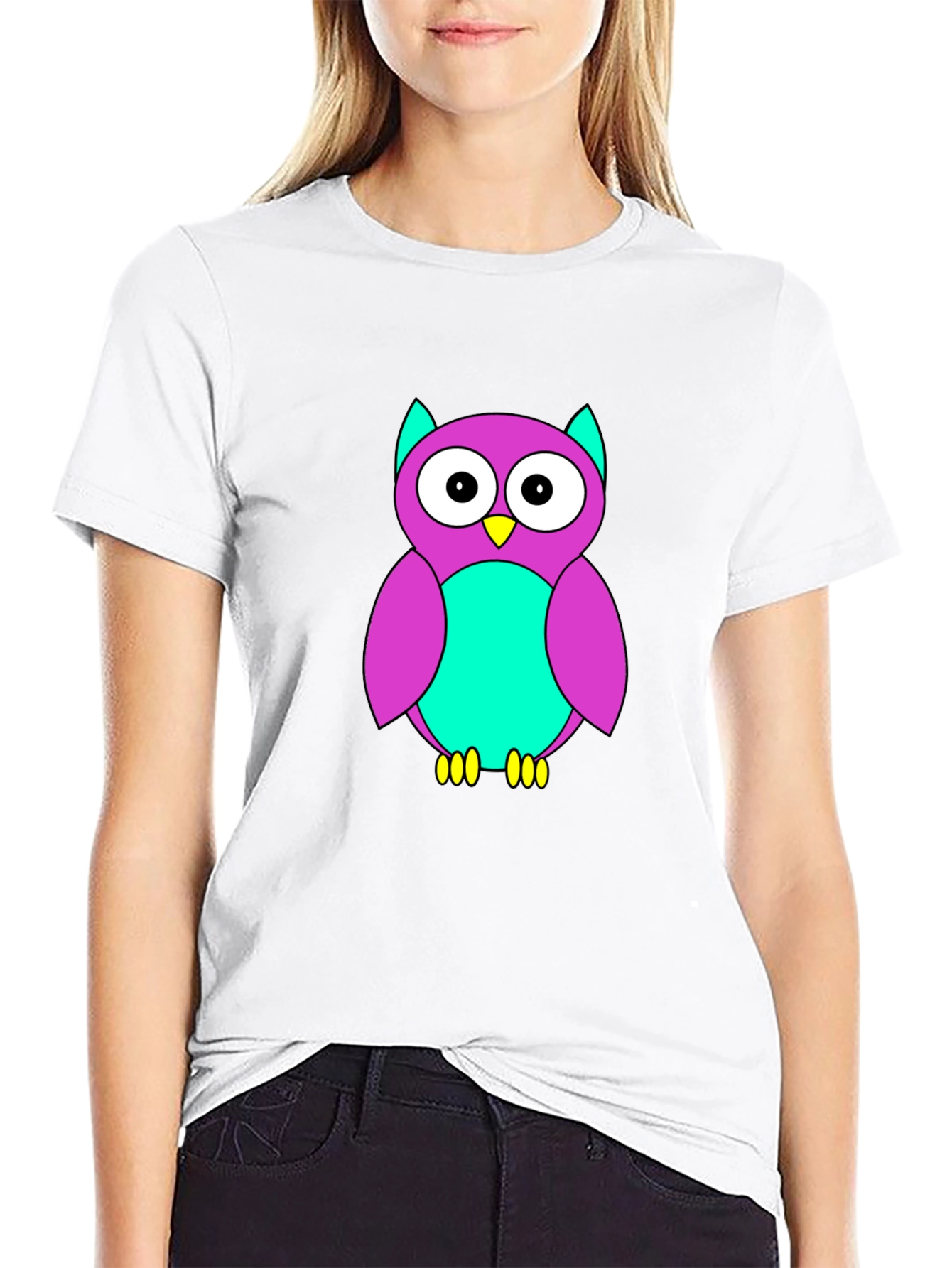 Fun Owl Graphic Tee - Soft & Stylish