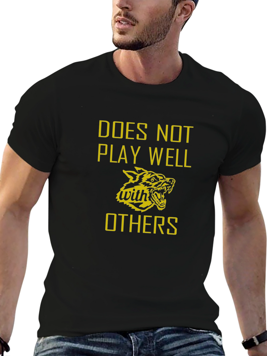 Doesnt Play Well With Others Graphic T-Shirt
