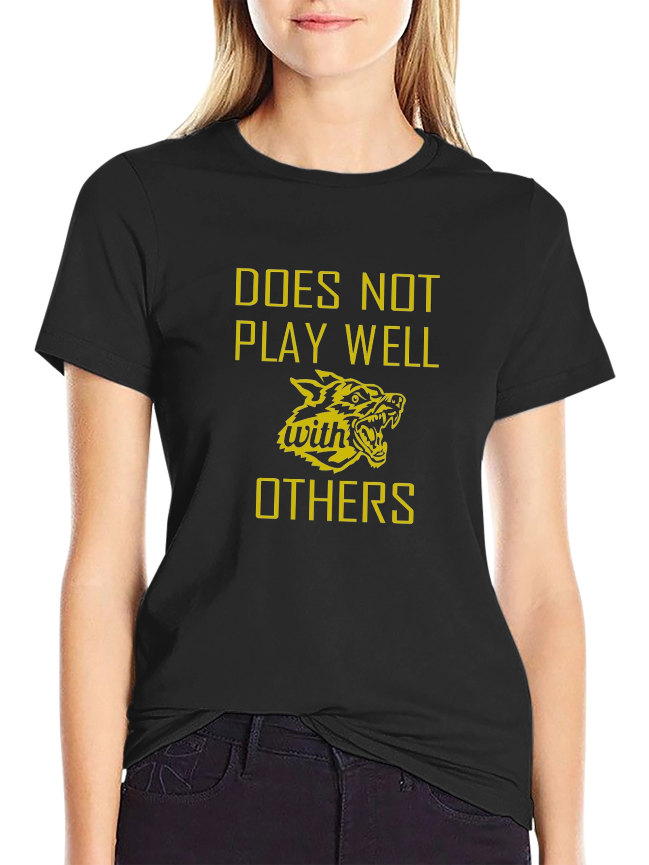 Doesnt Play Well With Others Graphic T-Shirt