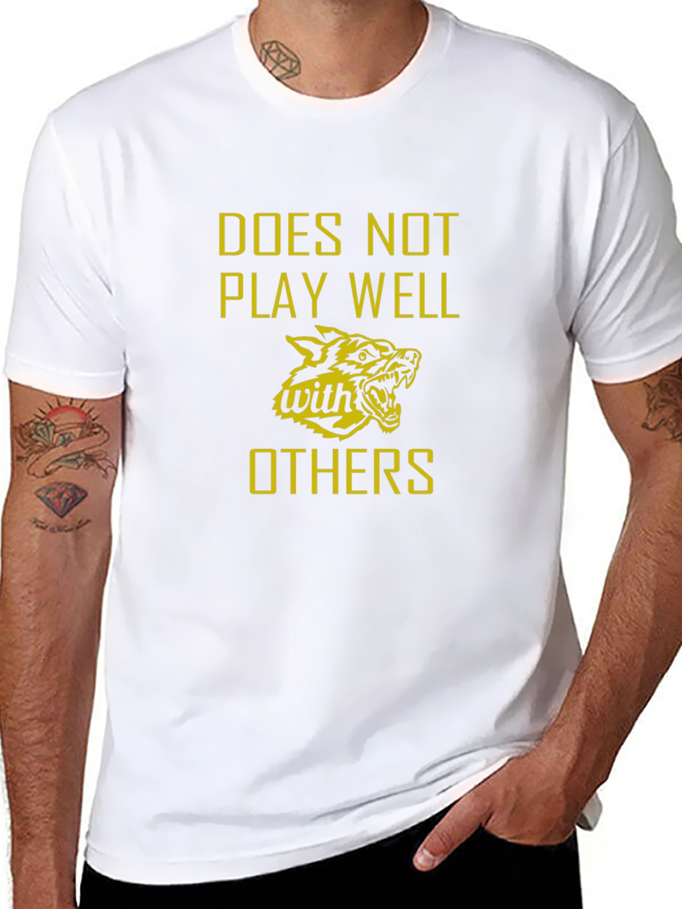 Doesnt Play Well With Others Graphic T-Shirt