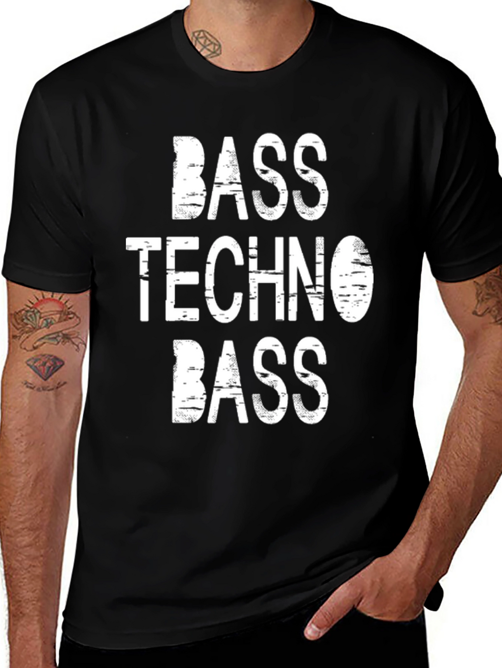 Bass Techno Bass Music T-Shirt