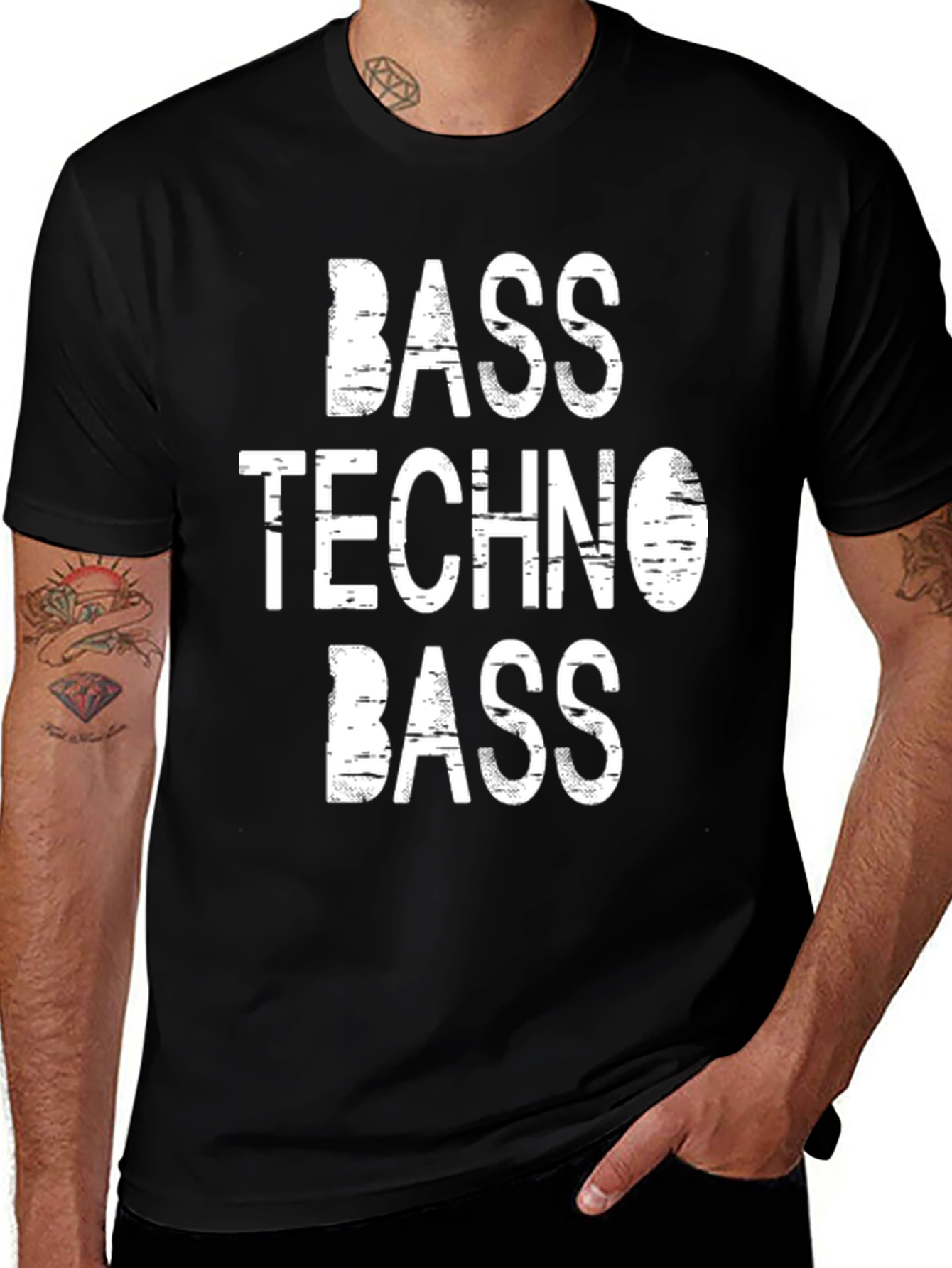 Bass Techno Bass Music T-Shirt