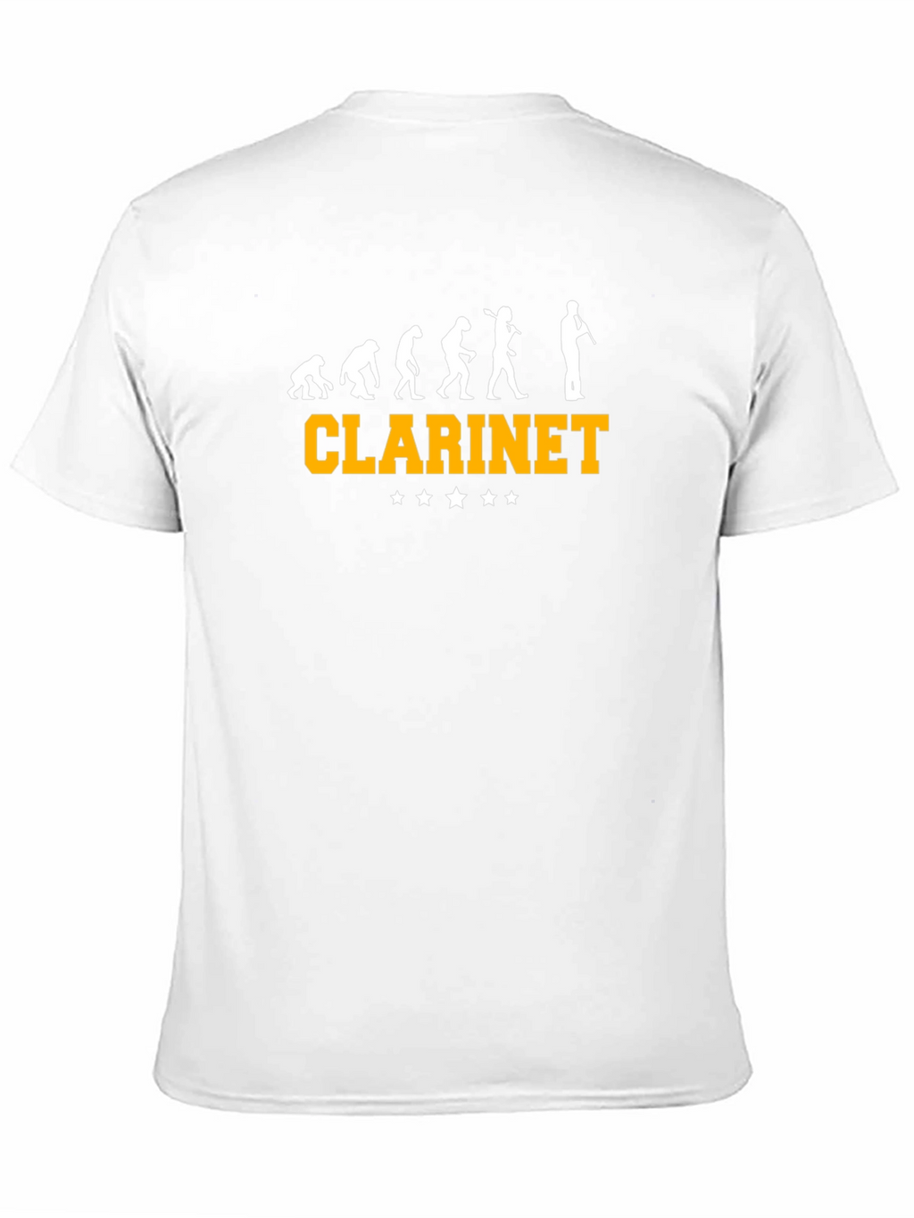 Clarinets Evolution T-Shirt - Music Lover