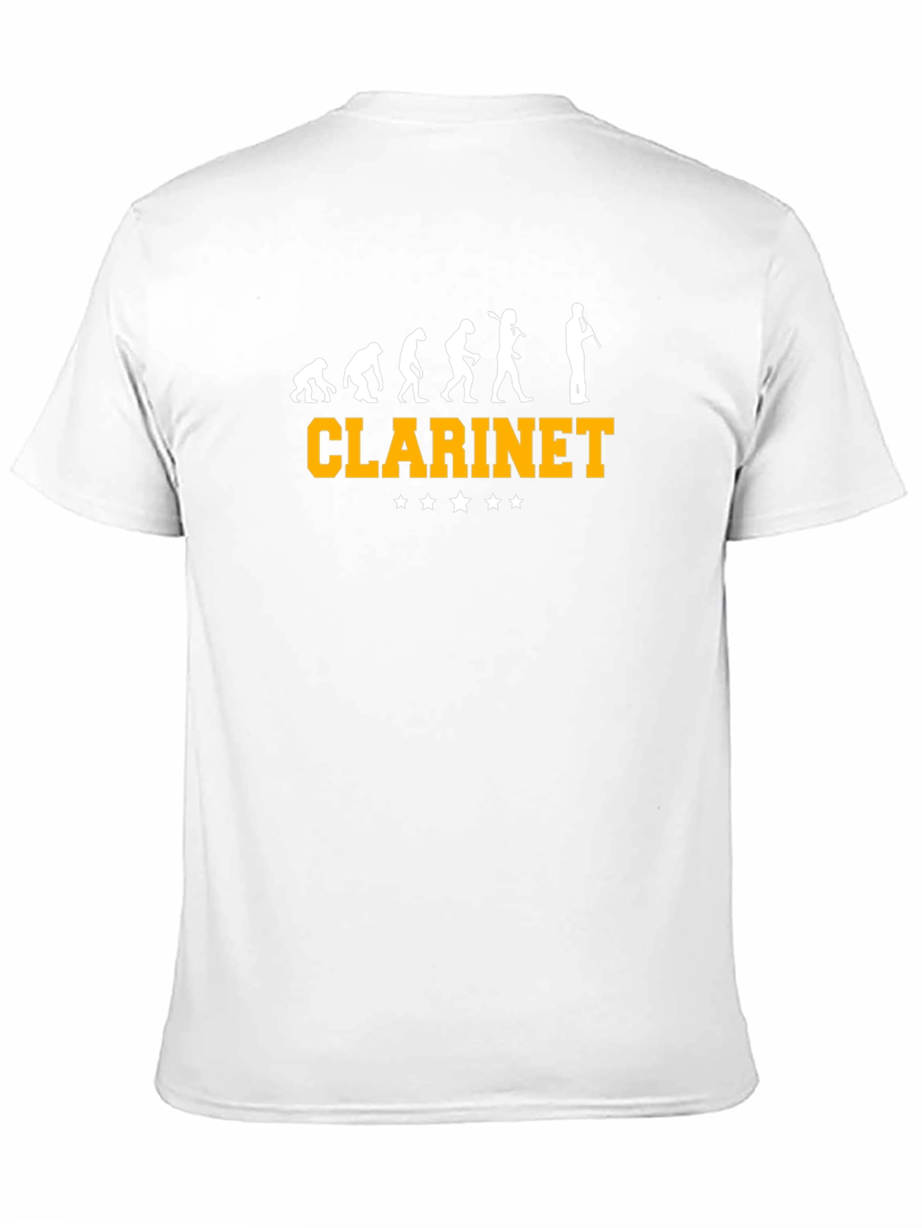 Clarinets Evolution T-Shirt - Music Lover
