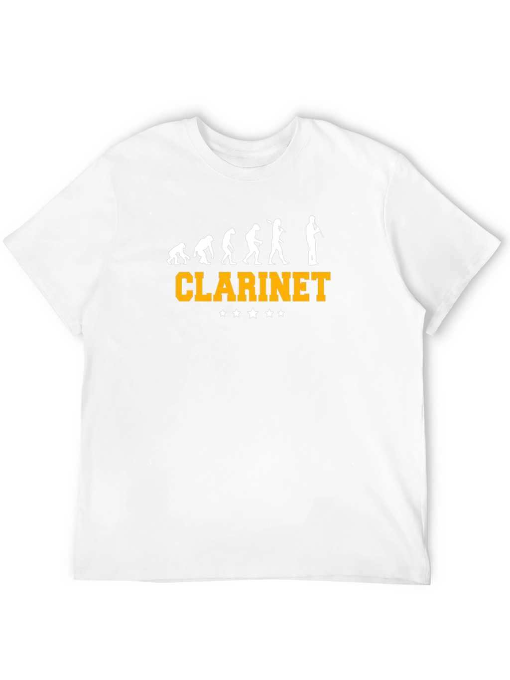 Clarinets Evolution T-Shirt - Music Lover