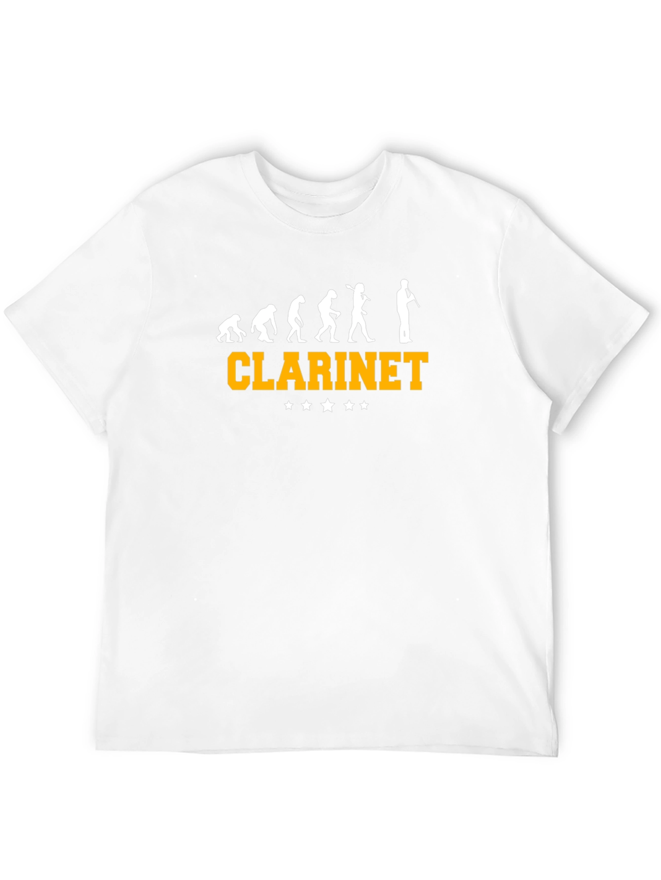 Clarinets Evolution T-Shirt - Music Lover
