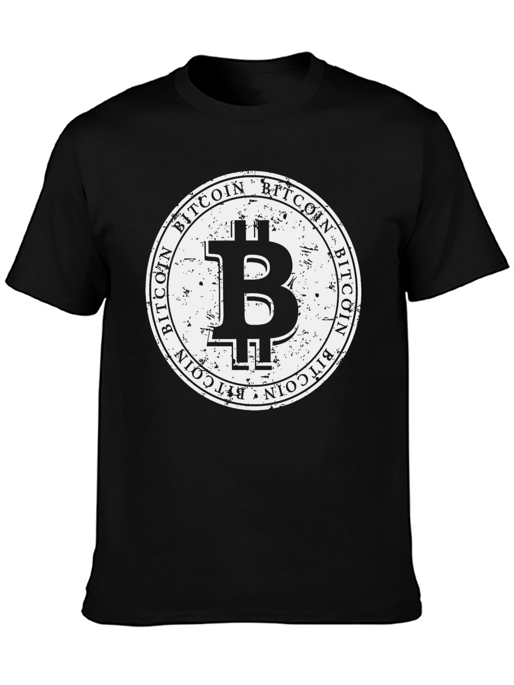 Bitcoin Black Tee - Crypto Currency T-Shirt