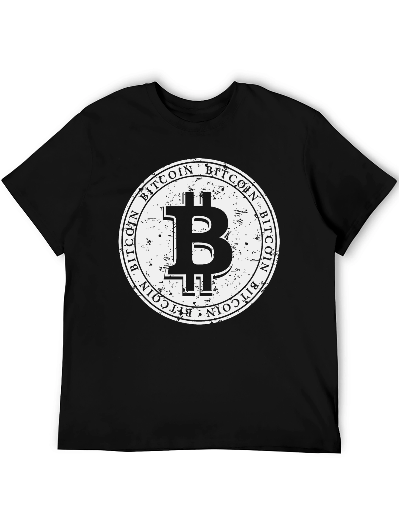Bitcoin Black Tee - Crypto Currency T-Shirt
