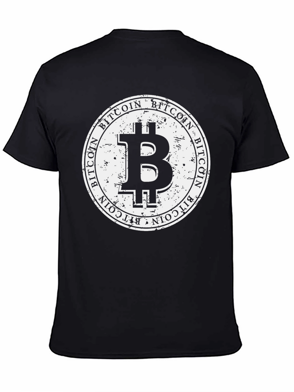 Bitcoin Black Tee - Crypto Currency T-Shirt