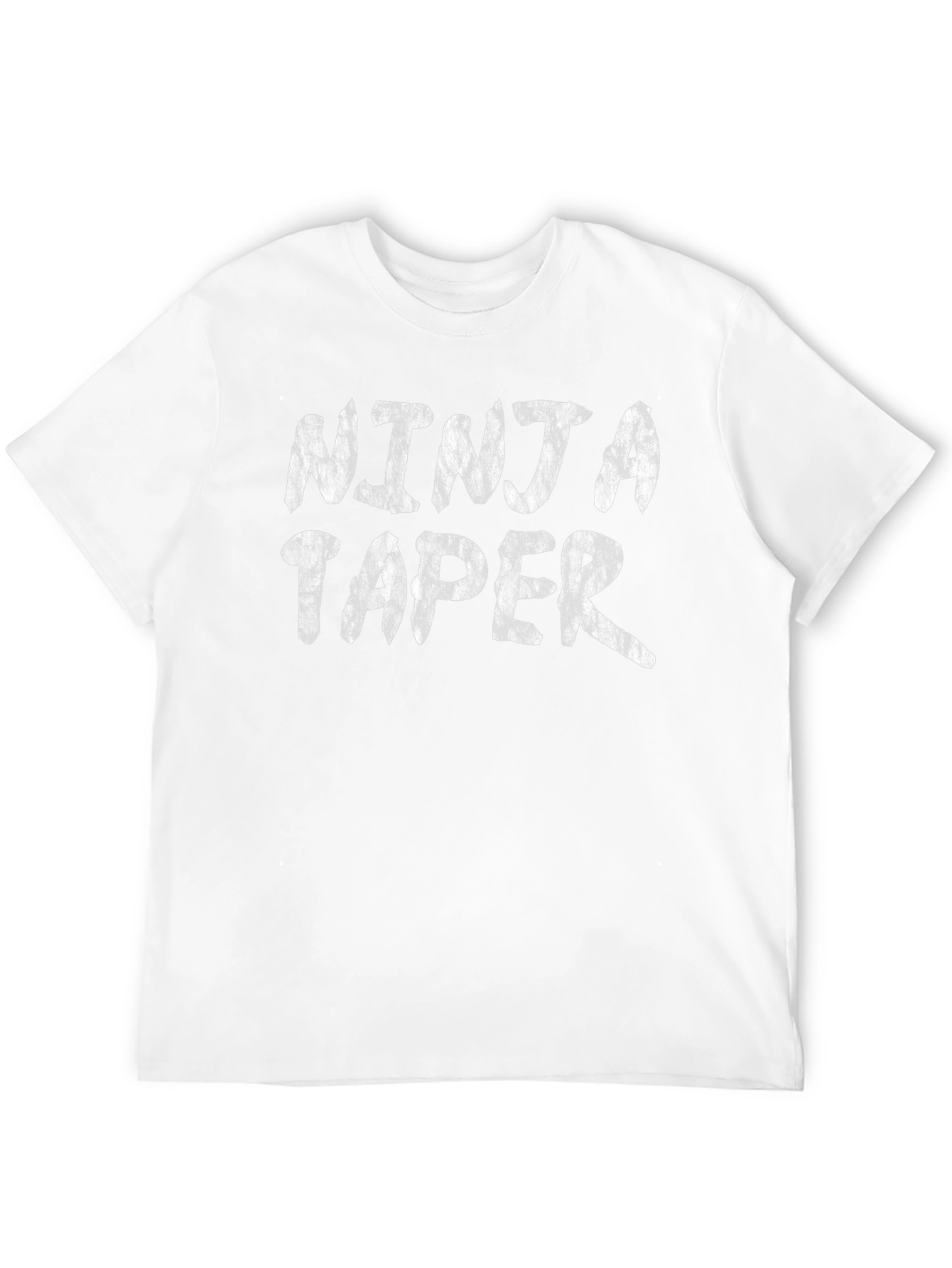 Ninja Taper Graphic Tee - Black Cotton Blend