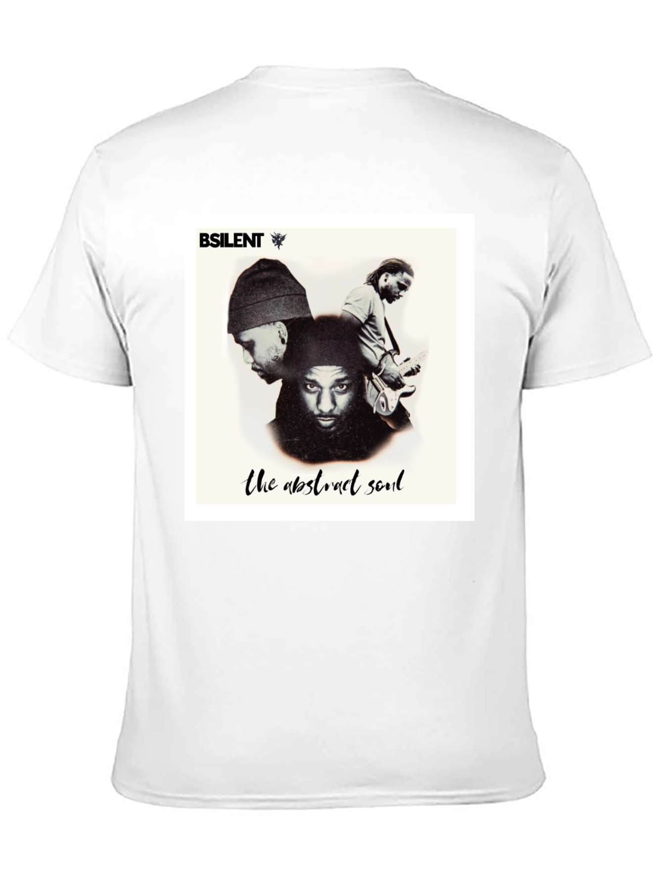 BSilent The Abstract Soul Black T-Shirt