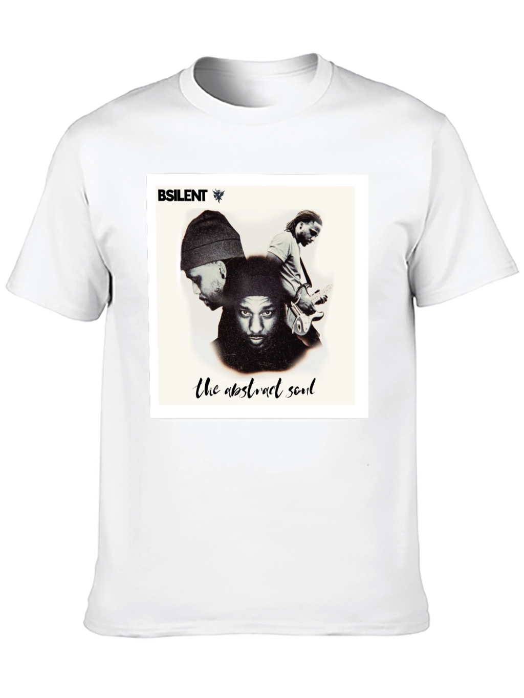 BSilent The Abstract Soul Black T-Shirt