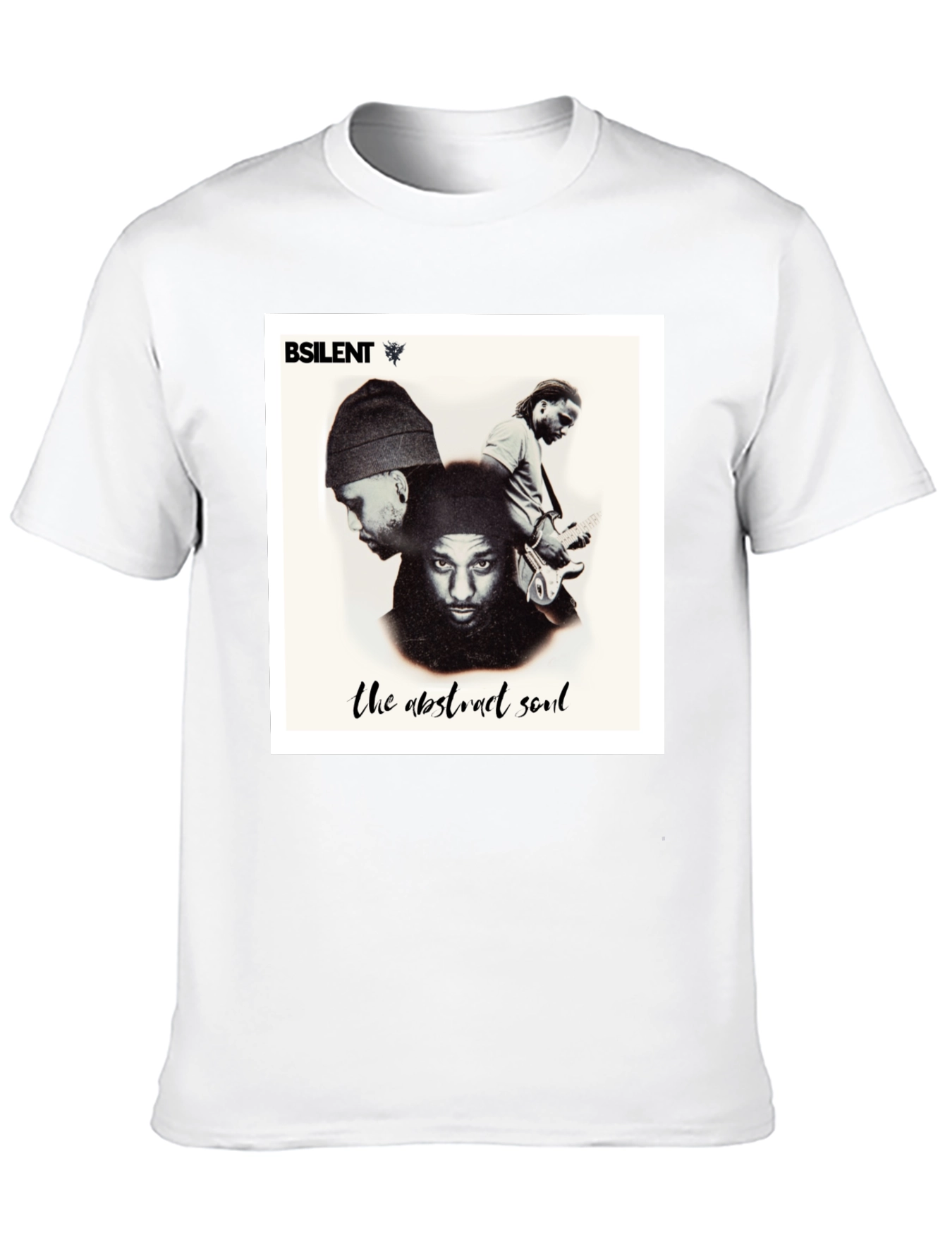 BSilent The Abstract Soul Black T-Shirt
