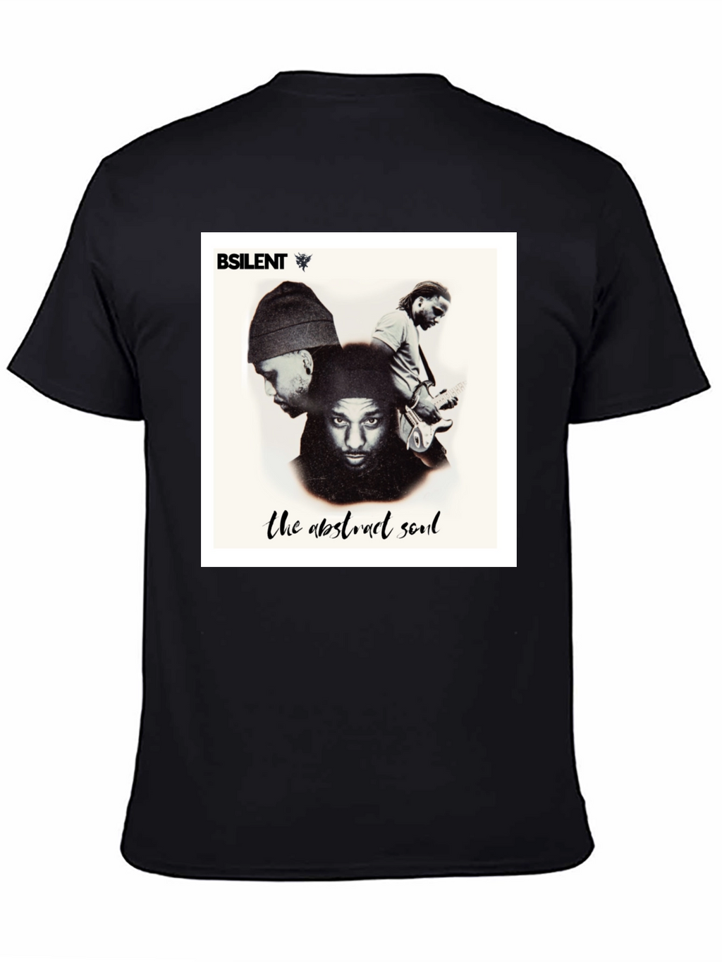 BSilent The Abstract Soul Black T-Shirt