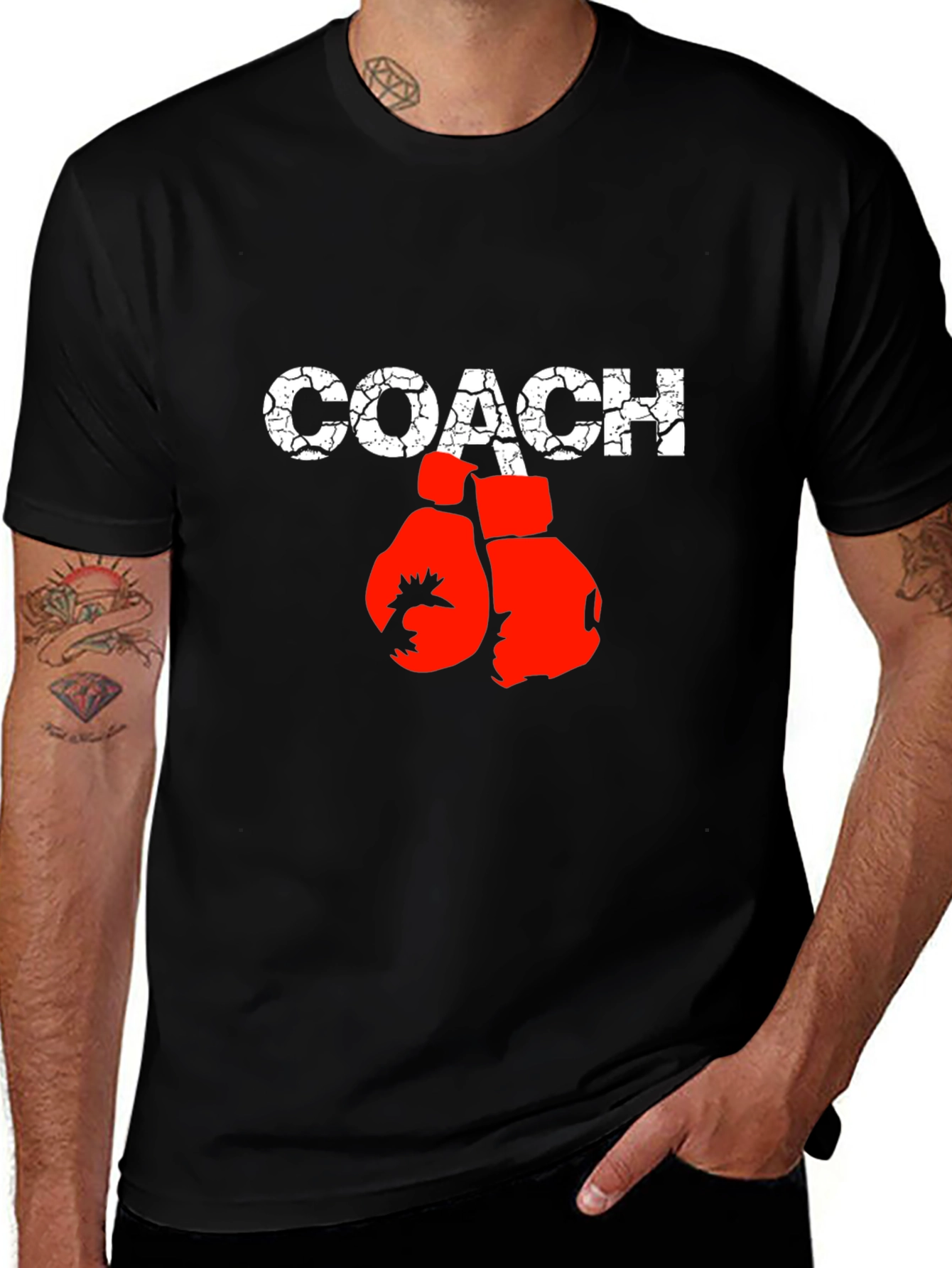 Coach Boxing Gloves Graphic Tee