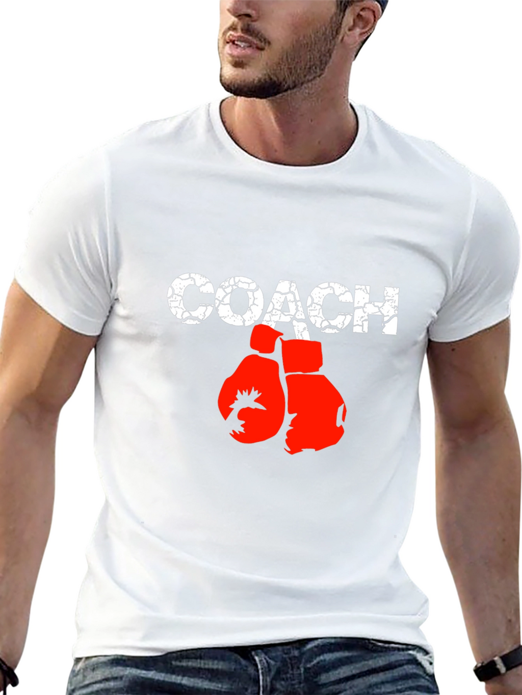 Coach Boxing Gloves Graphic Tee