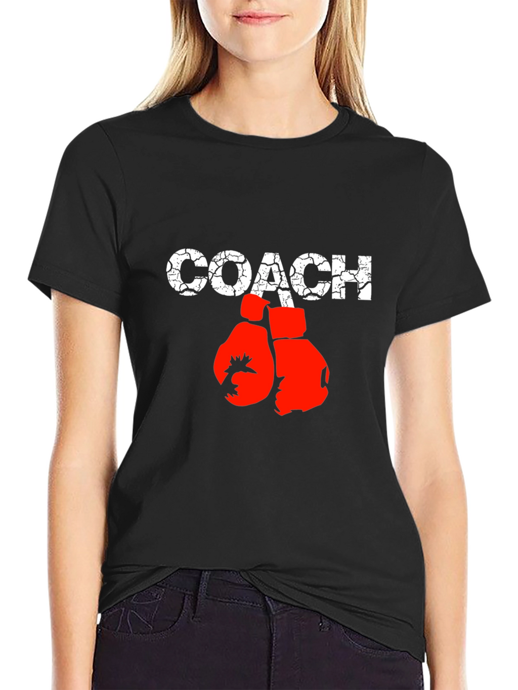 Coach Boxing Gloves Graphic Tee
