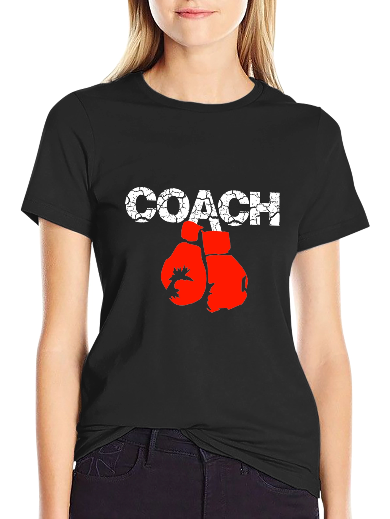 Coach Boxing Gloves Graphic Tee
