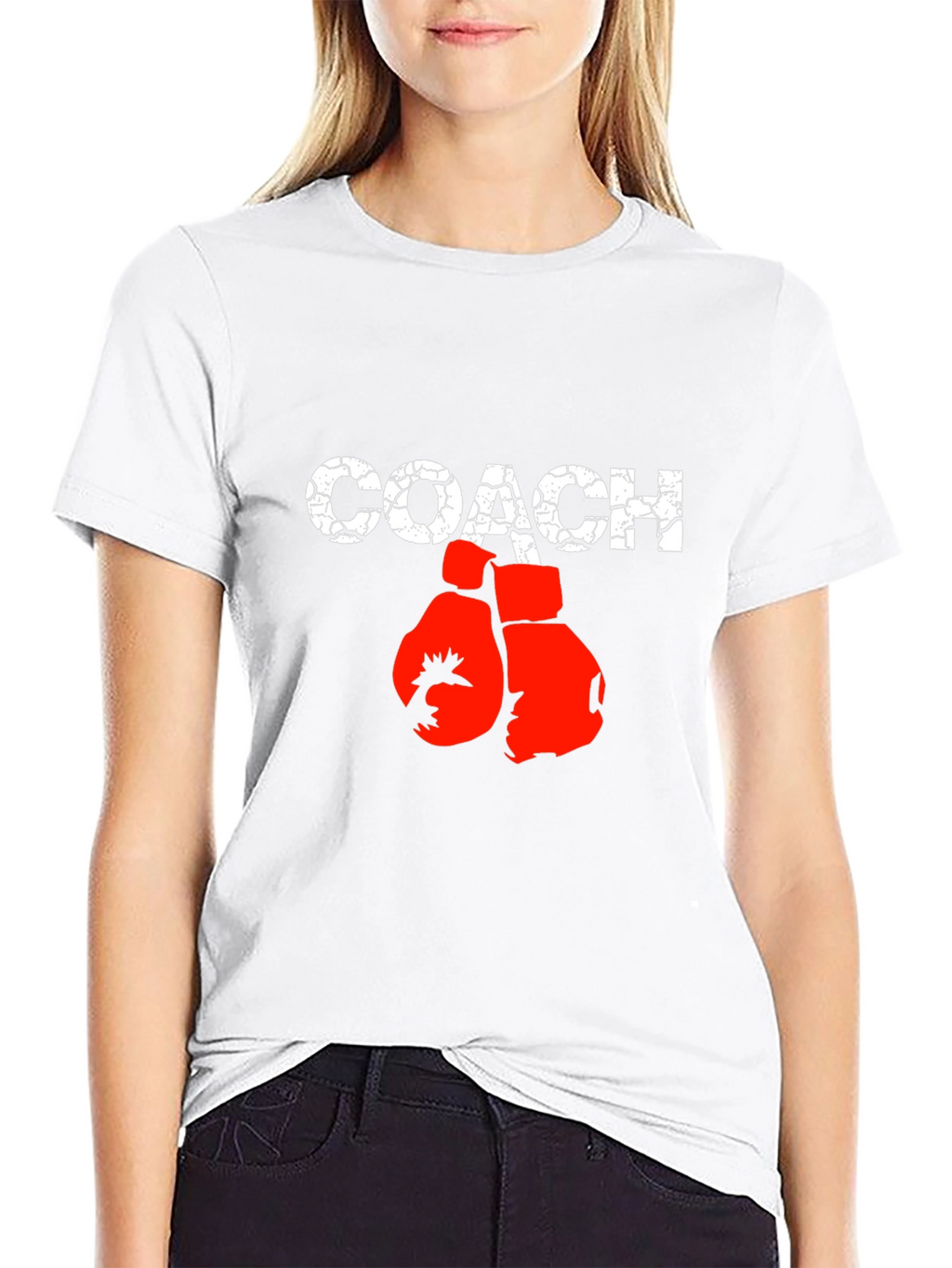 Coach Boxing Gloves Graphic Tee