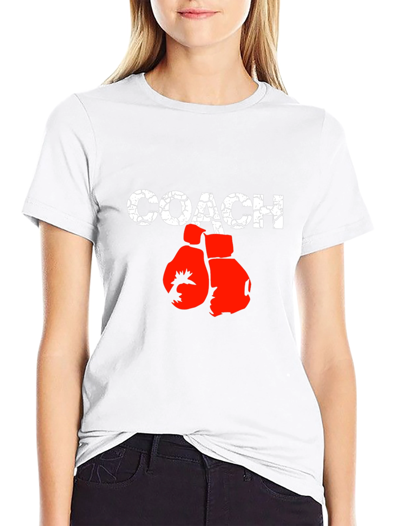 Coach Boxing Gloves Graphic Tee