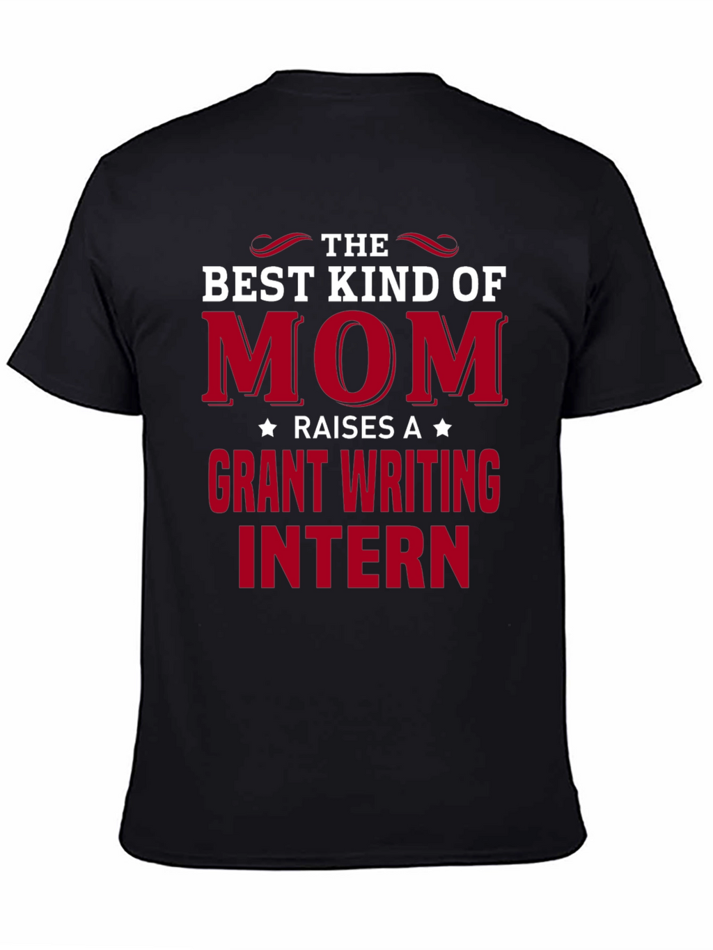 Best Mom Raises Grant Writing Intern T-Shirt