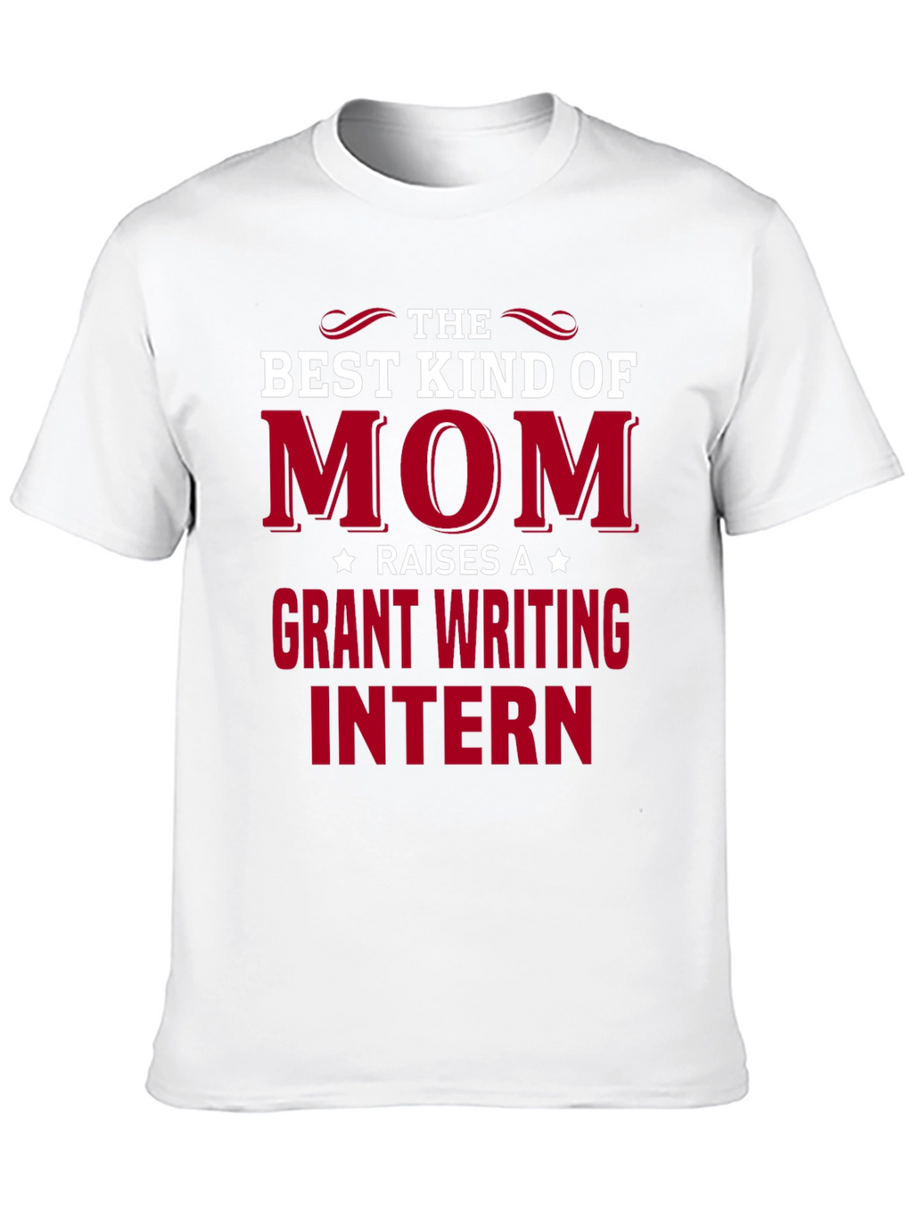 Best Mom Raises Grant Writing Intern T-Shirt