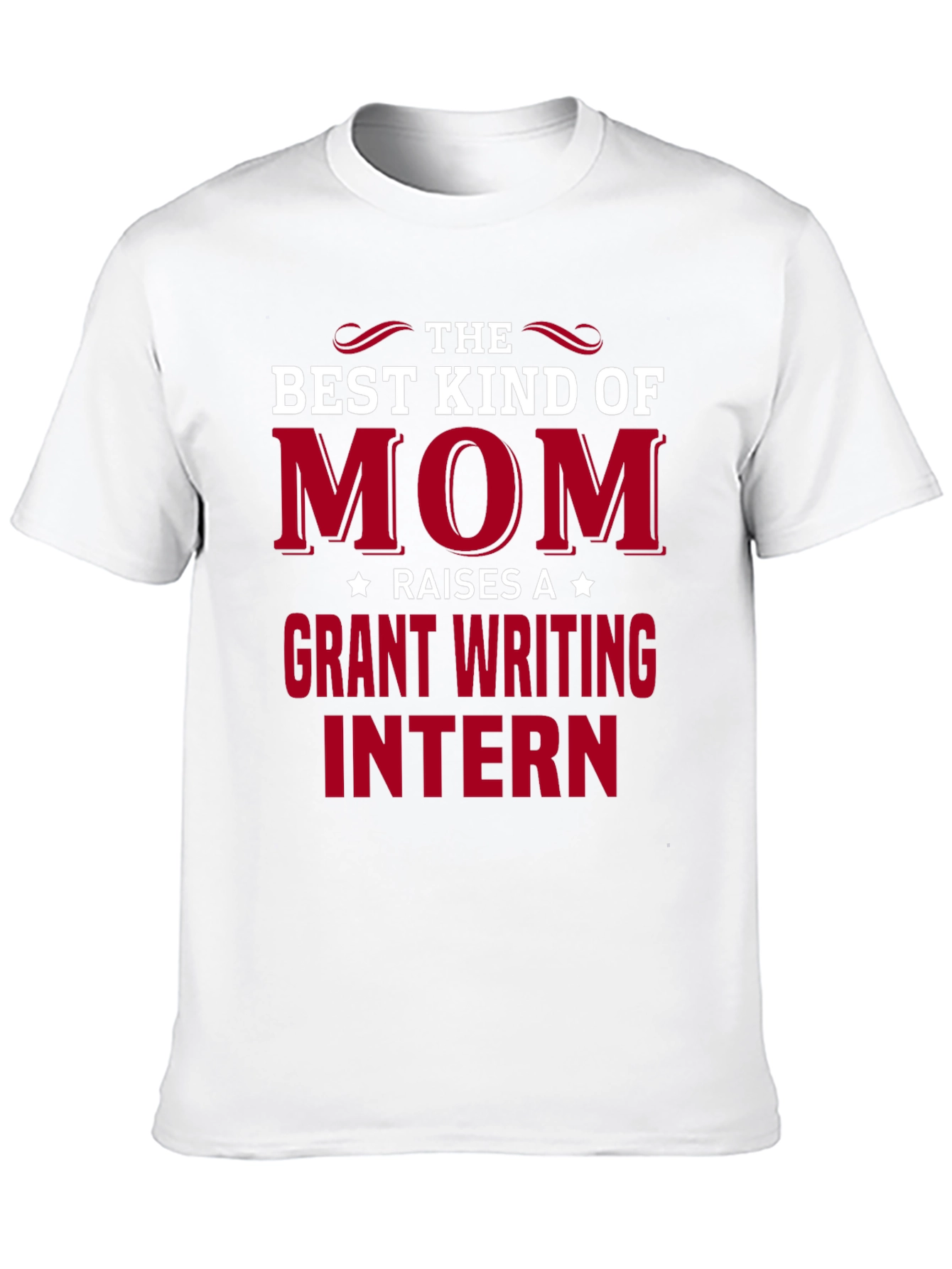 Best Mom Raises Grant Writing Intern T-Shirt