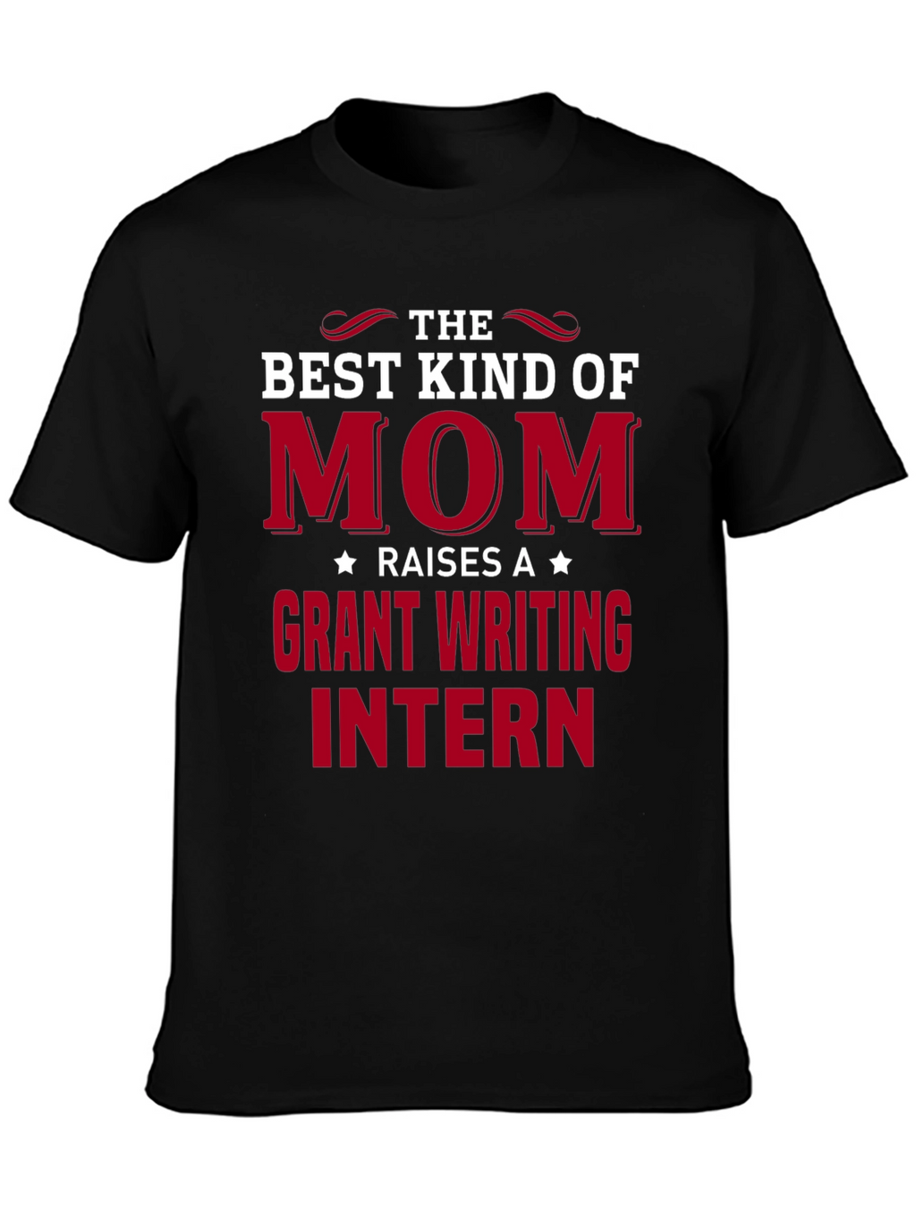 Best Mom Raises Grant Writing Intern T-Shirt