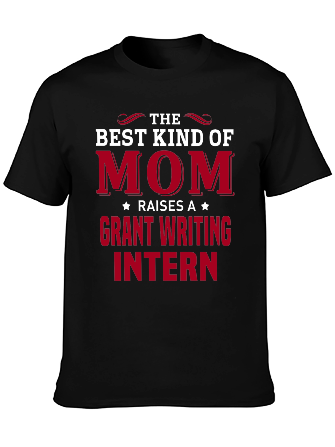 Best Mom Raises Grant Writing Intern T-Shirt