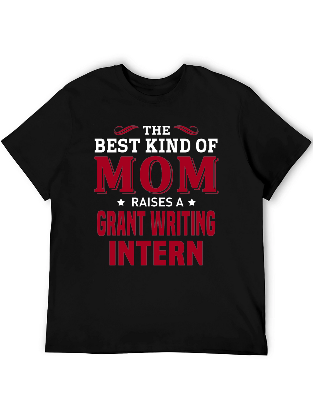 Best Mom Raises Grant Writing Intern T-Shirt