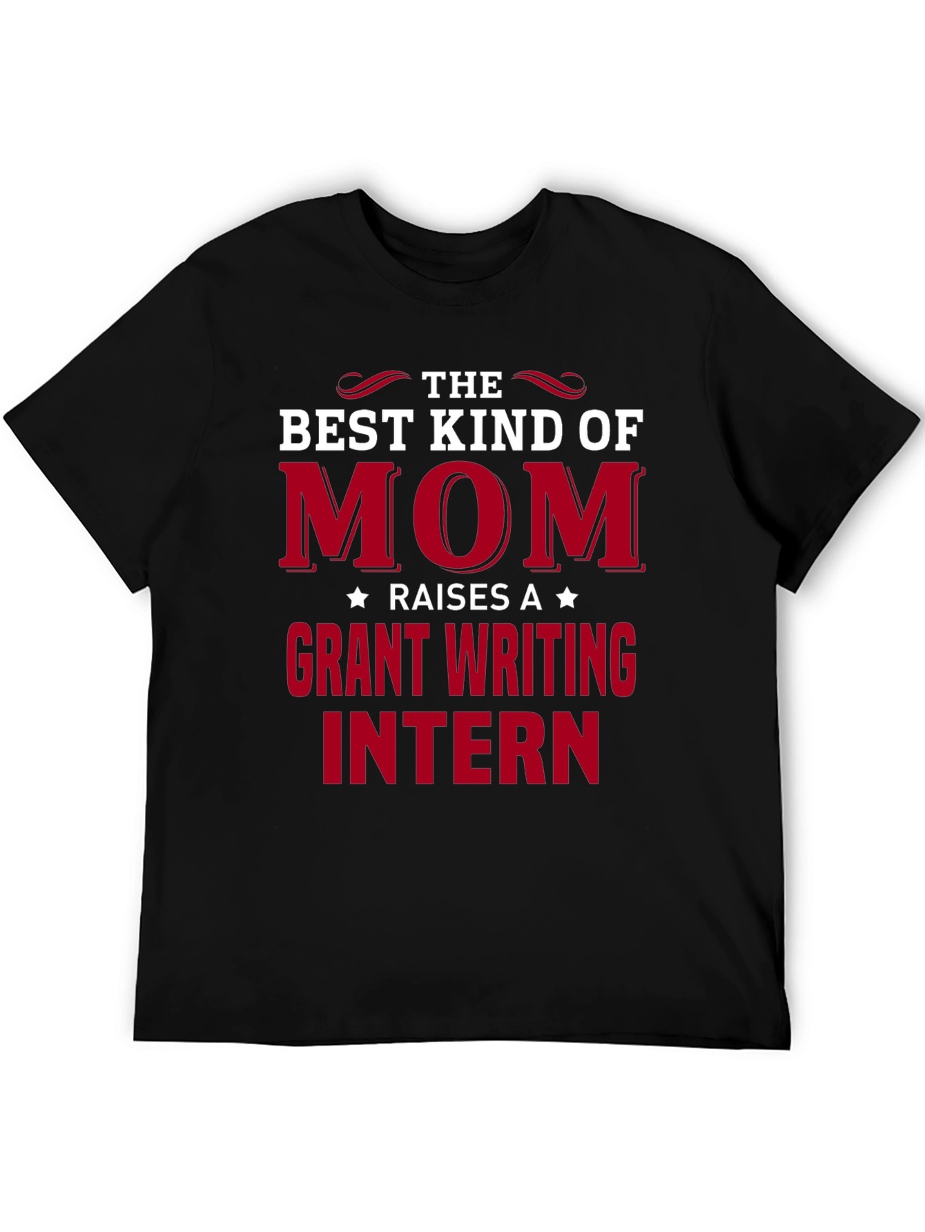 Best Mom Raises Grant Writing Intern T-Shirt