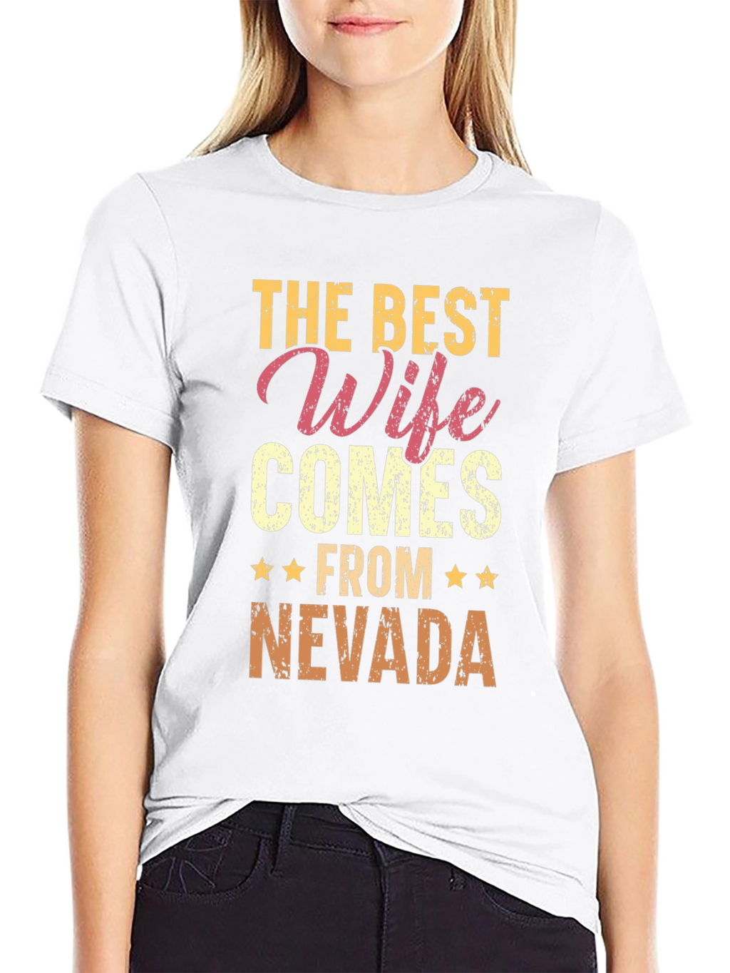Best Wife From Nevada Graphic T-Shirt